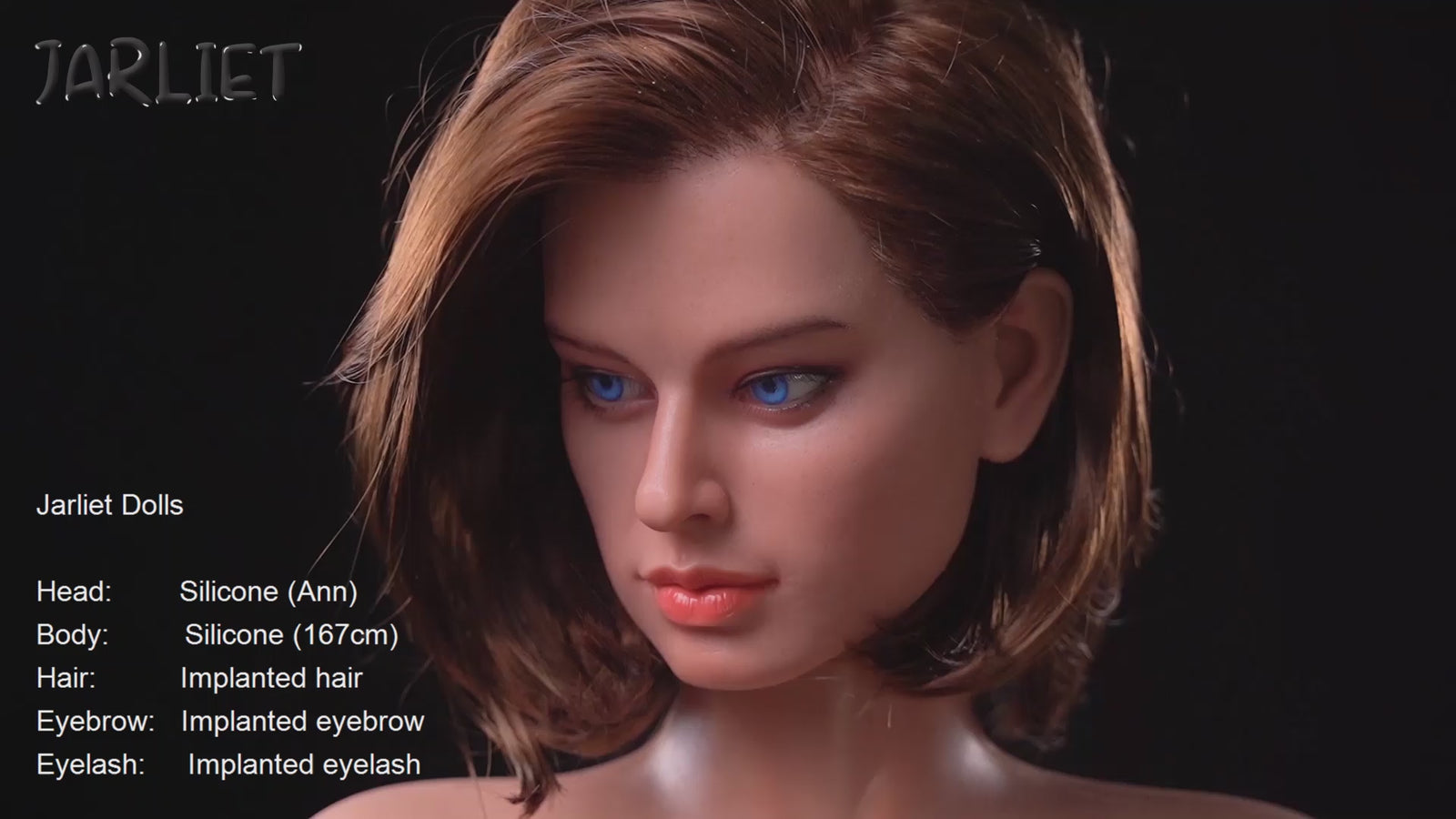 Ana muñeca sexual (Jarliet 167 cm copa B de silicona)