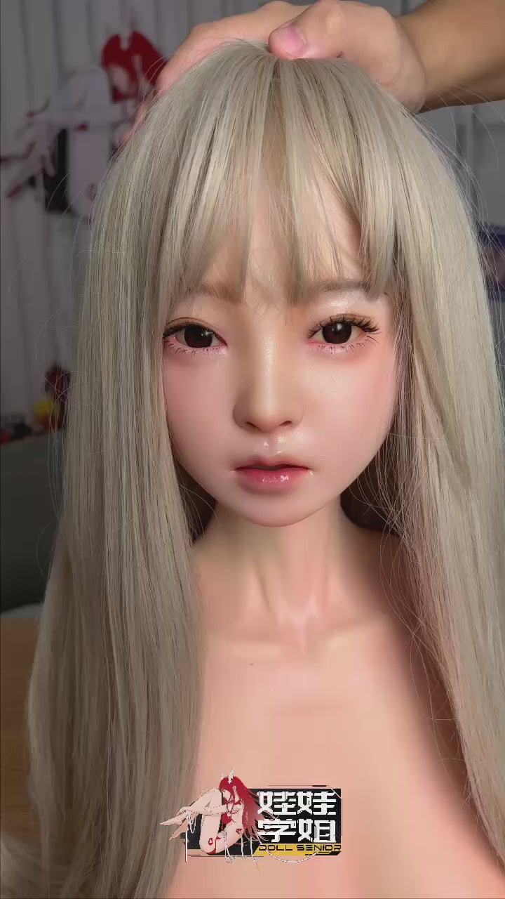 Nainai muñeca sexual (Doll Senior 148 cm D-Kupa #03 Silicona)