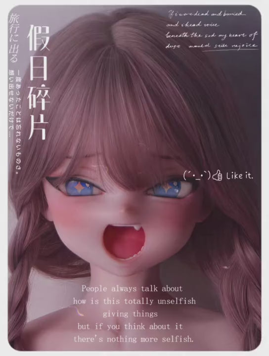 Futanari Travesti muñeca sexual (Elsa Babe 148cm RAD029 Silicona)