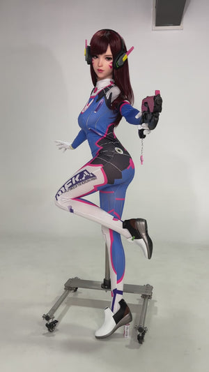 Canción de D.Va Hana muñeca sexual (Game Lady 167cm D-Kupa No.23 Silicona)