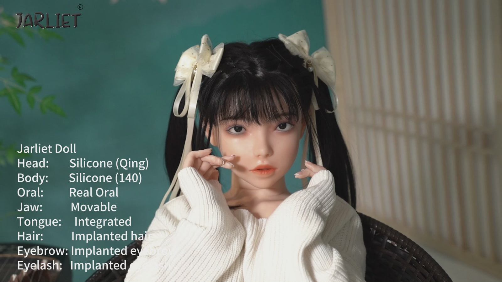 Qing muñeca sexual (Jarliet Copa C de silicona de 140 cm)