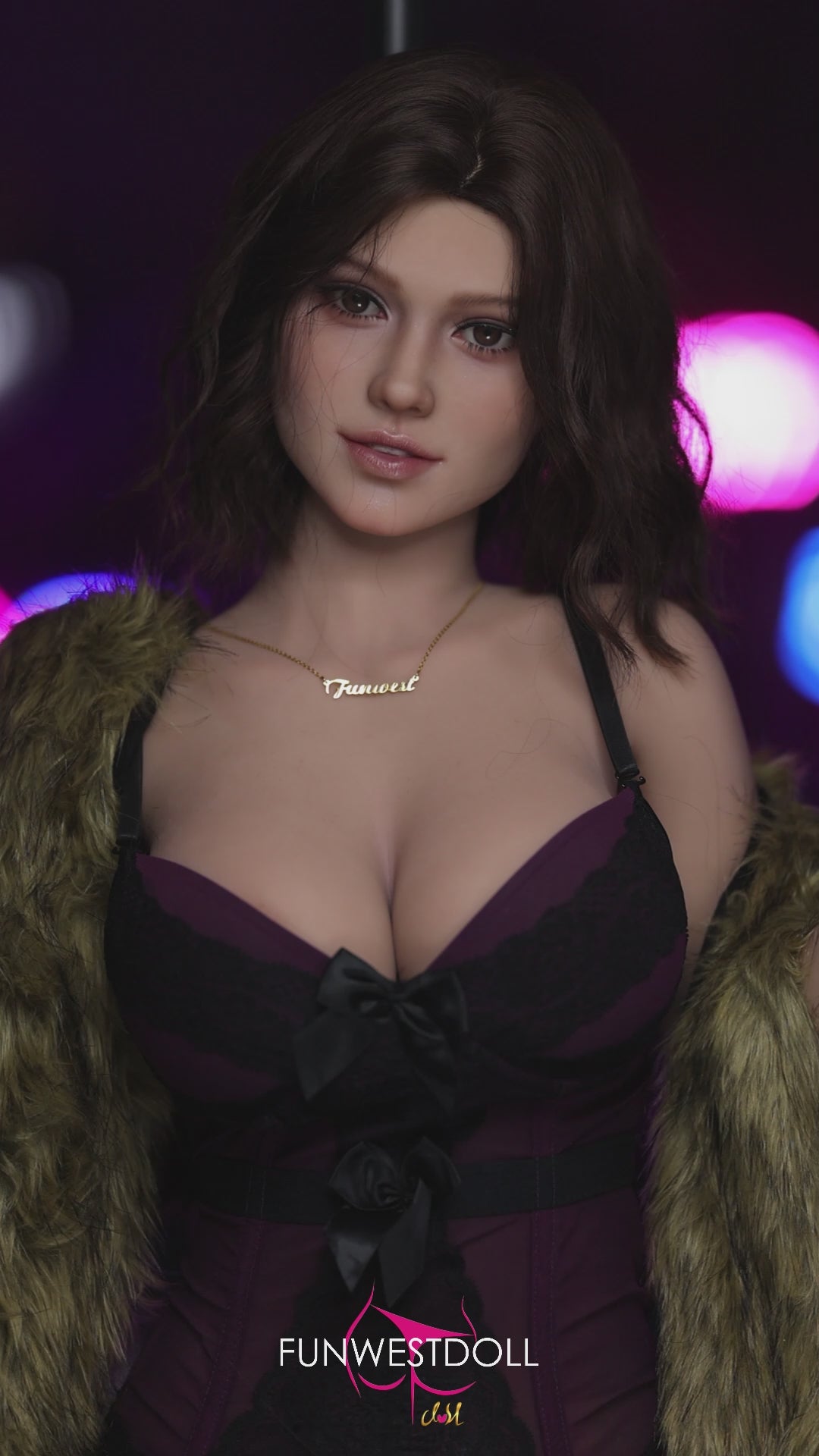 Rosa muñeca sexual (FunWest Doll 162 cm Copa F #043 TPE)