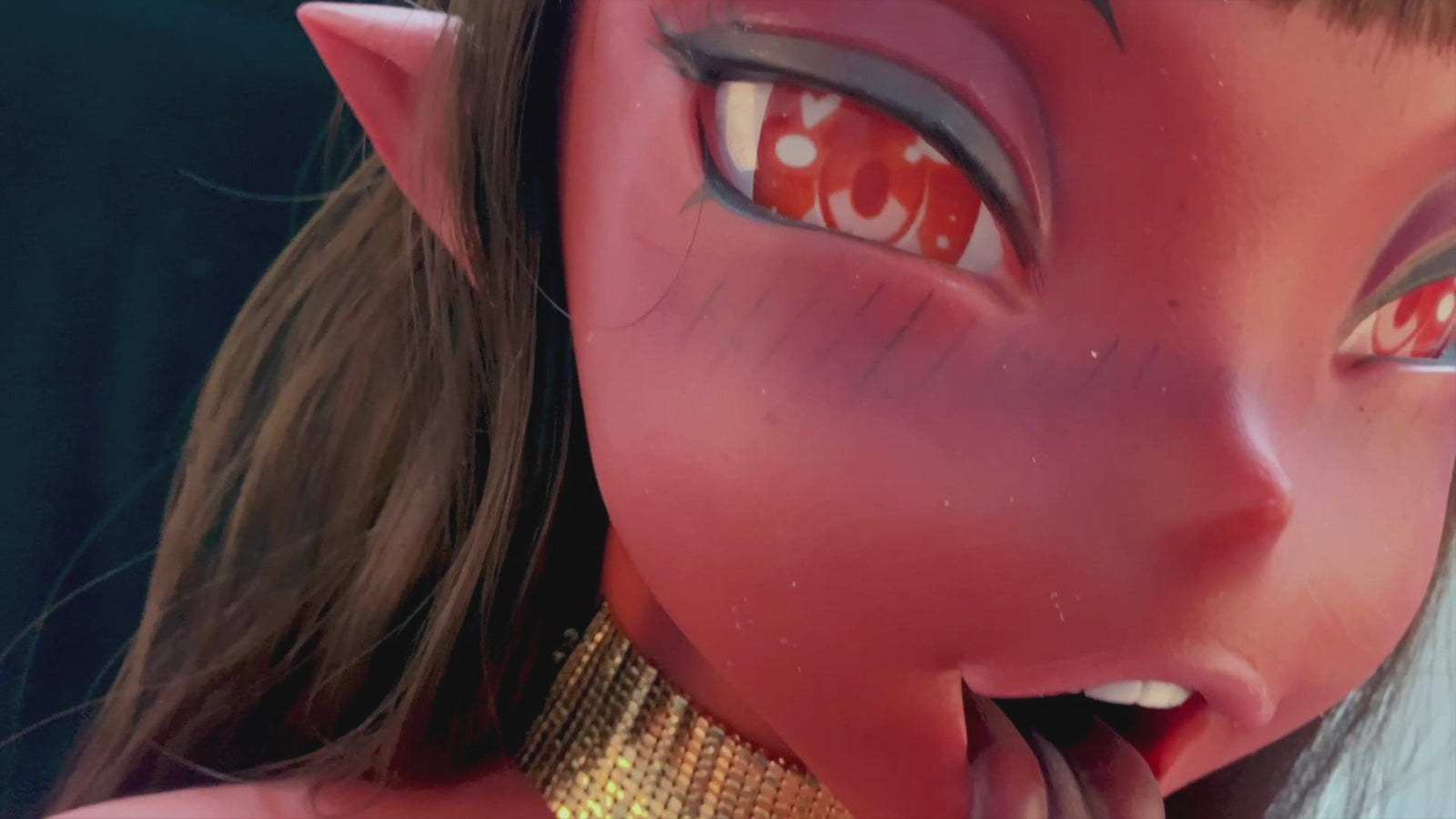 Meru el súcubo muñeca sexual (Climax Doll Ultra 157 cm copa B de silicona)