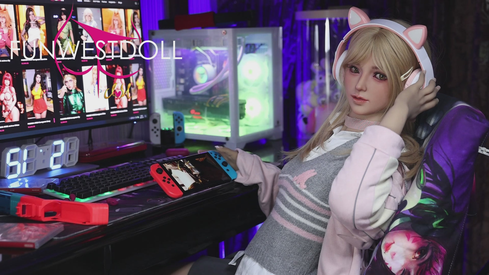 Alice Sex doll (FunWest Doll 159cm A-cup #038 TPE) EXPRESS