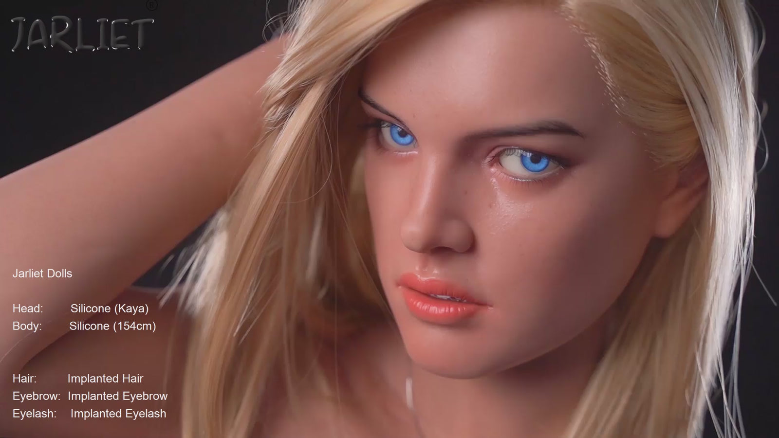 kaya 1 muñeca sexual (Jarliet 154 cm copa C de silicona)