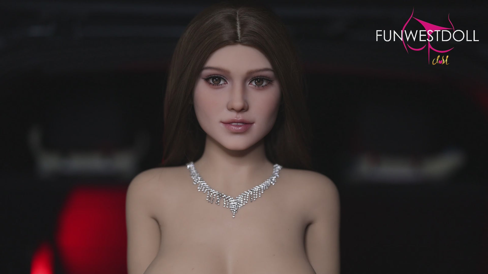 Rosa muñeca sexual (FunWest Doll 155 cm Copa F #043 TPE)