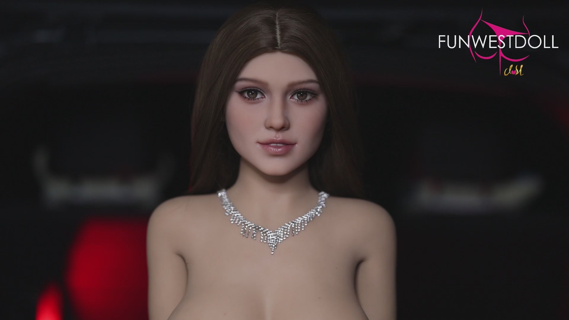 Rosa muñeca sexual (FunWest Doll 155 cm F-CUP #043 TPE)