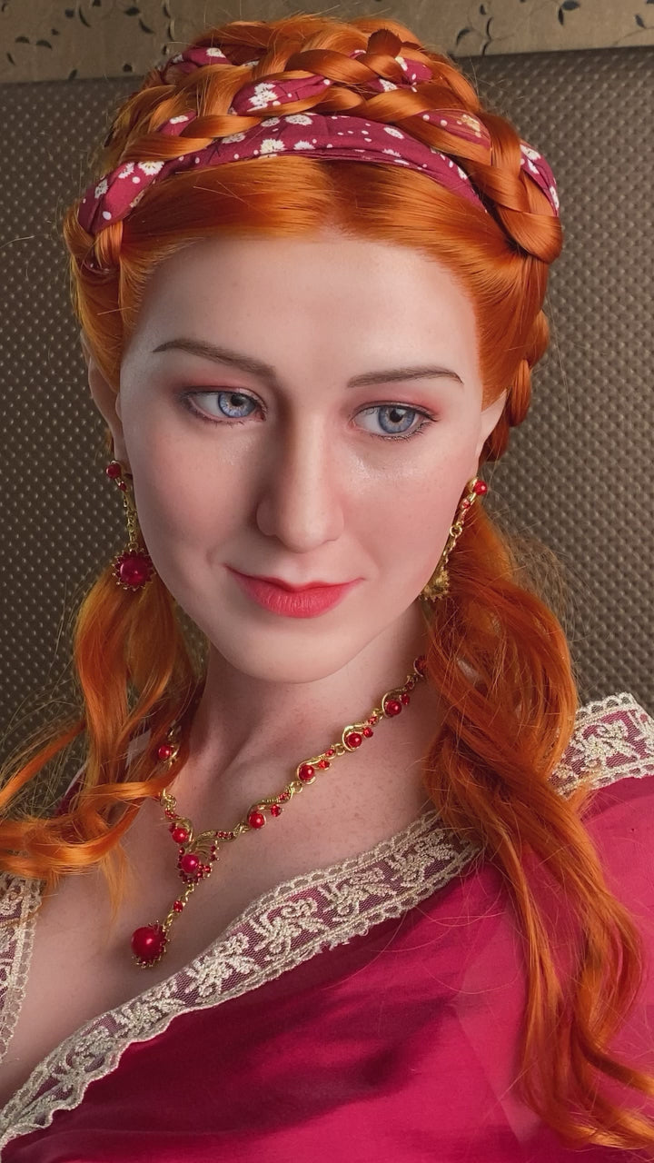 lucrecia muñeca sexual (Starpery Copa G de 165 cm (TPE+Silicona)