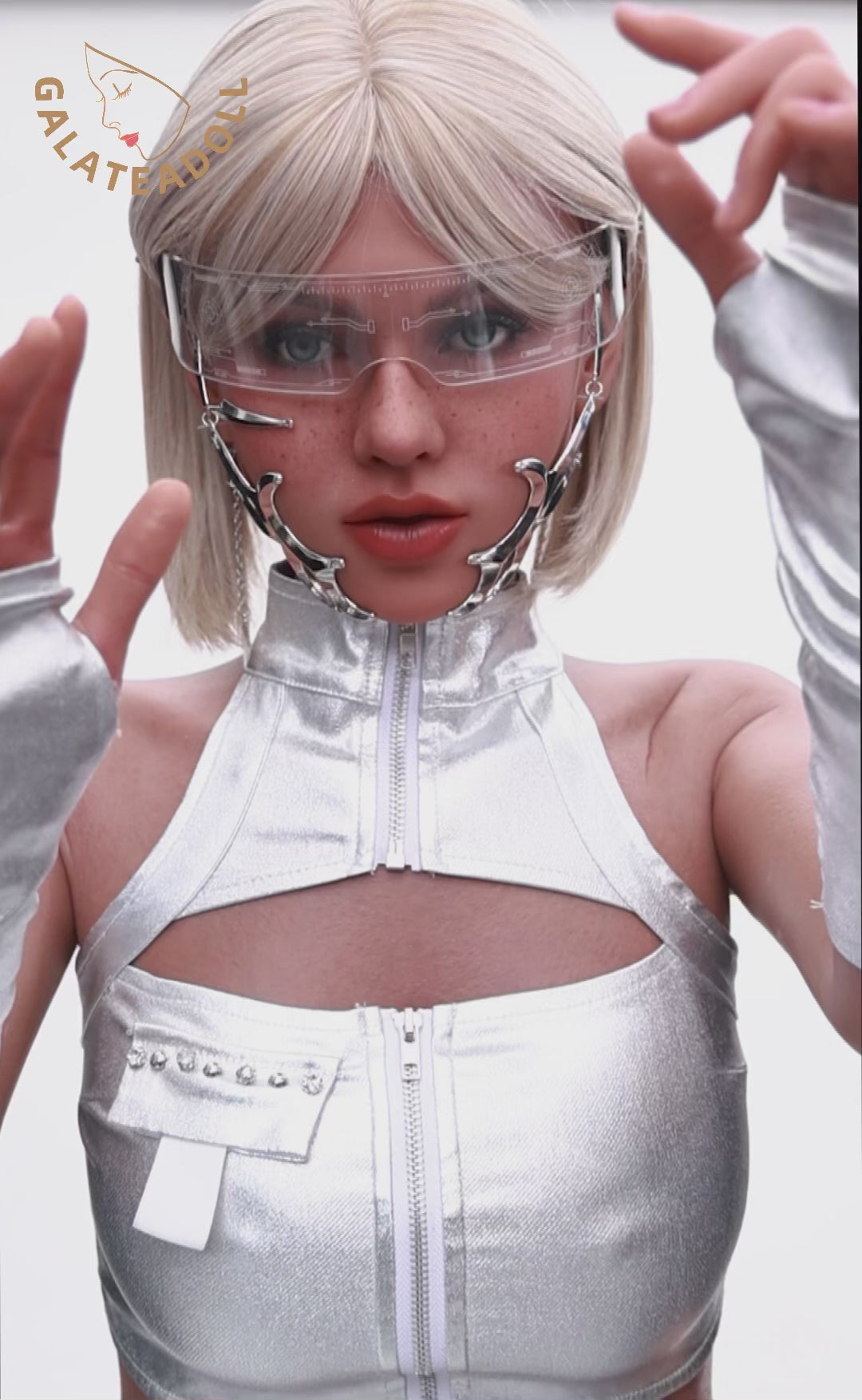 Alaska muñeca sexual (Galatea Doll 164 cm Copa B #136 Silicona)