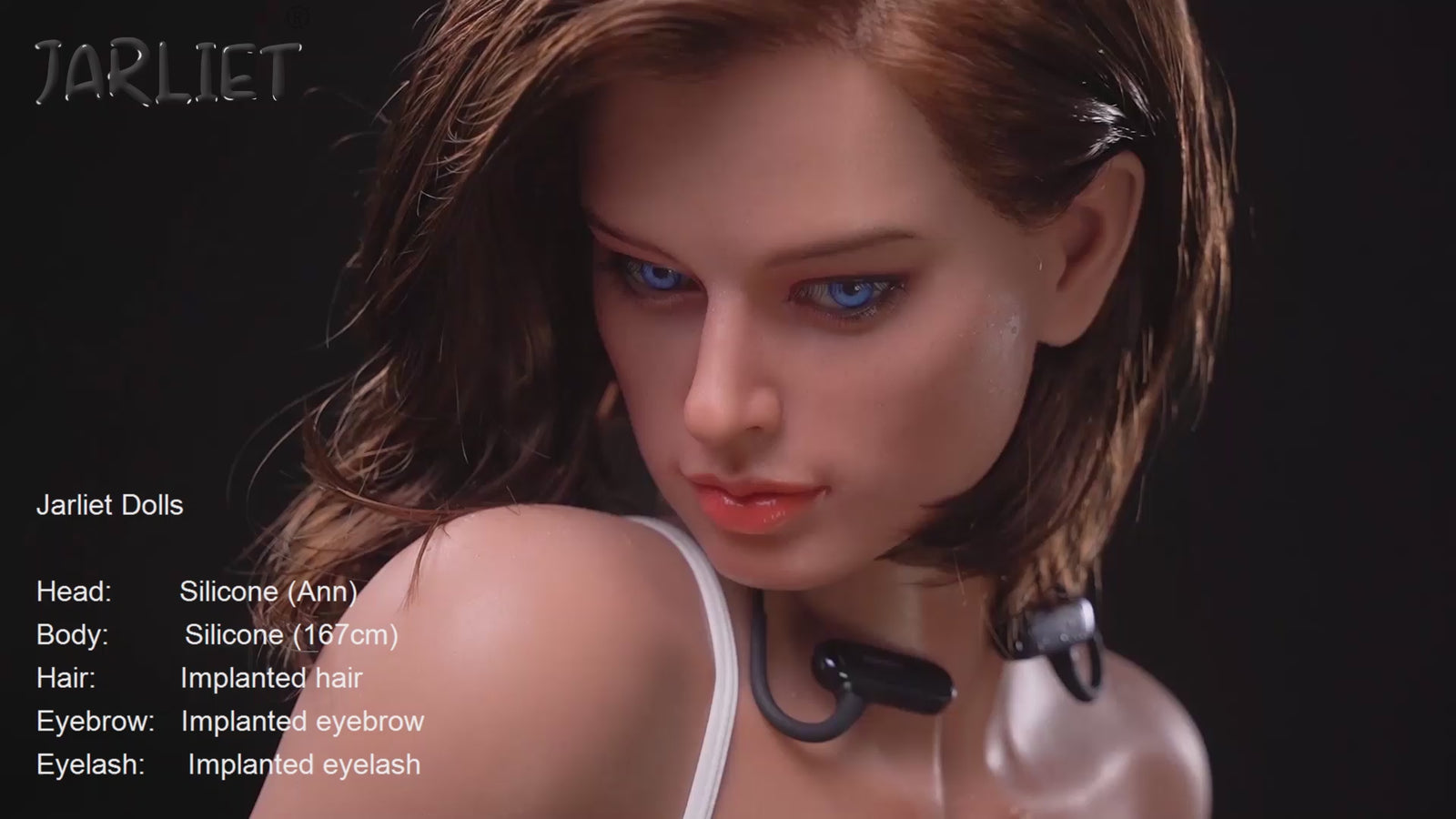 Ana muñeca sexual (Jarliet 167 cm copa B de silicona)