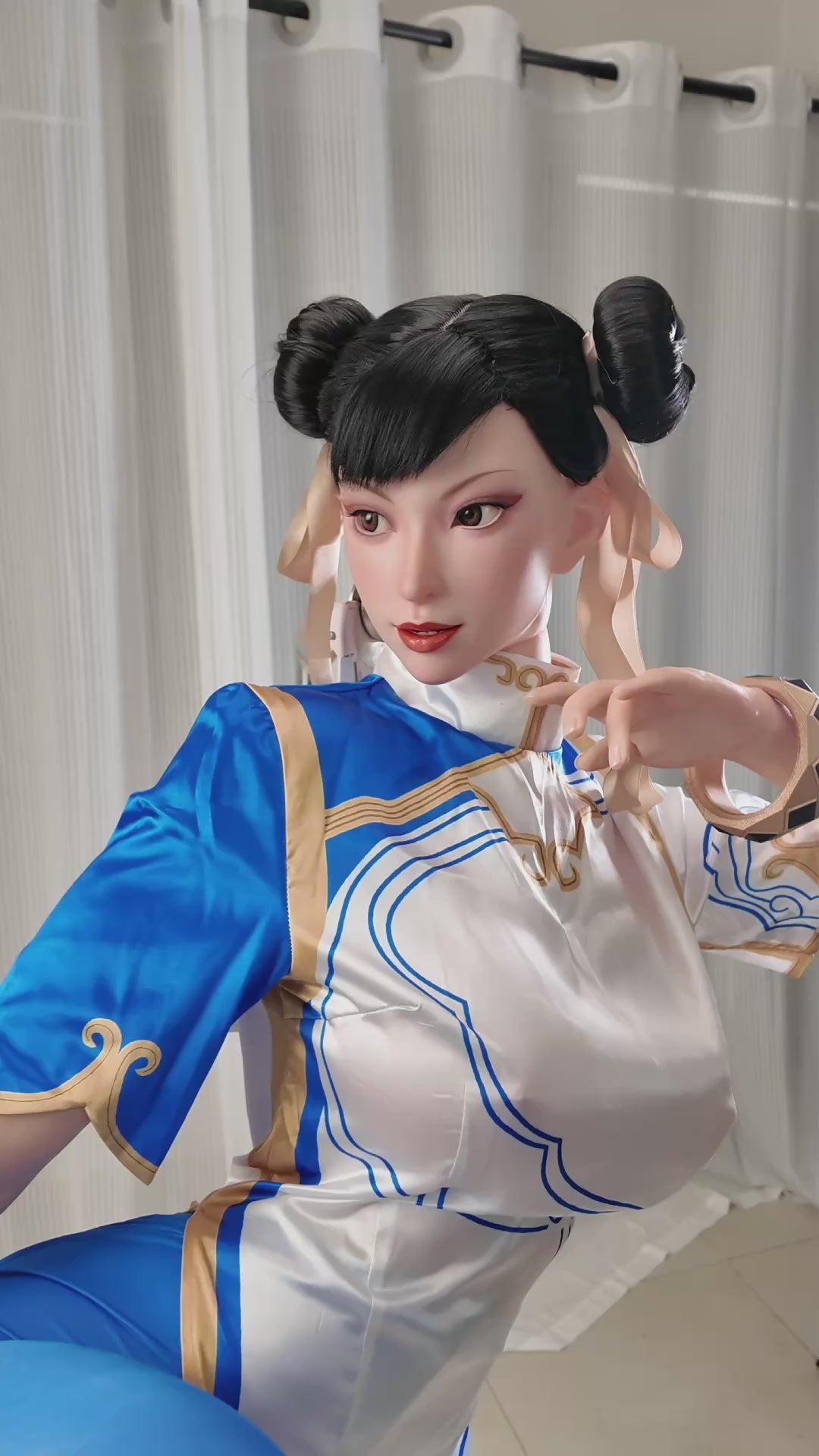 Chun Li muñeca sexual (Game Lady 169 cm F-Cup No.47-1 Silicona)