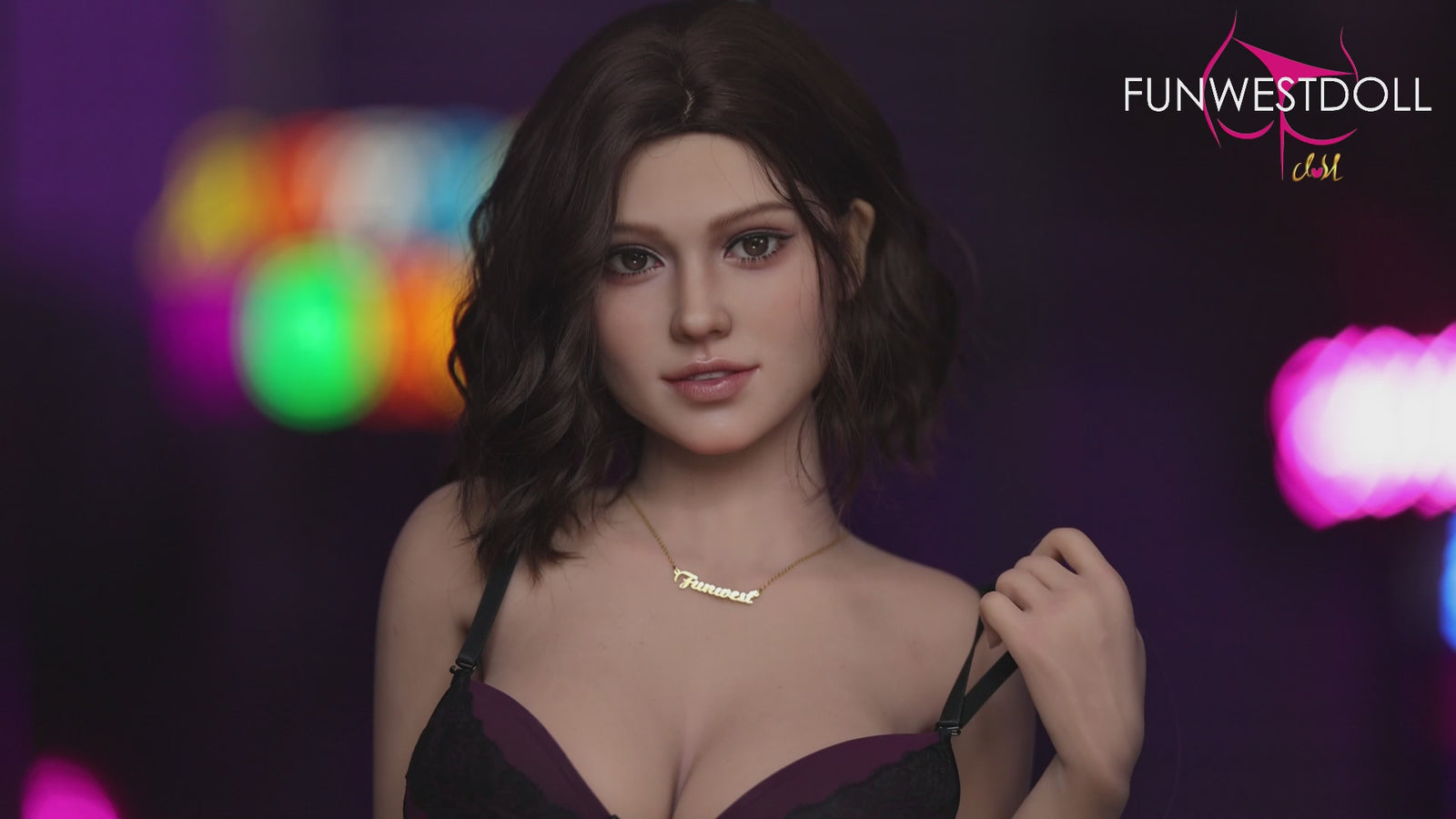 Rosa muñeca sexual (FunWest Doll 162 cm Copa F #043 TPE)