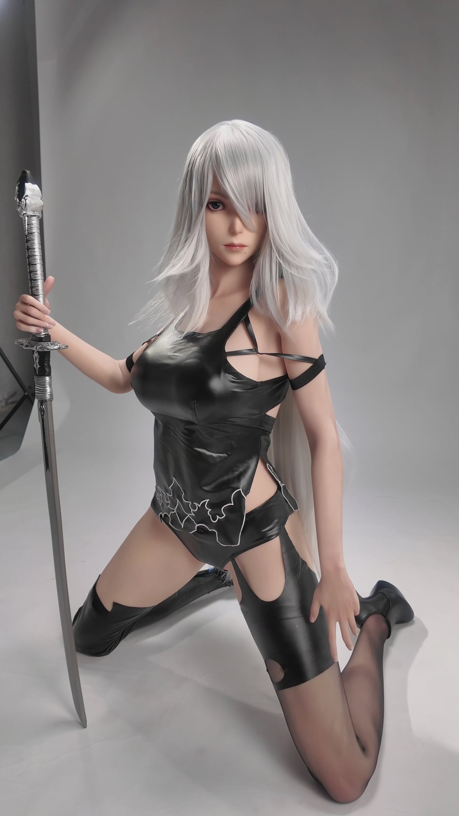 yorha a2 muñeca sexual (Game Lady 171 cm E-Cup No.18-2 Silicona)
