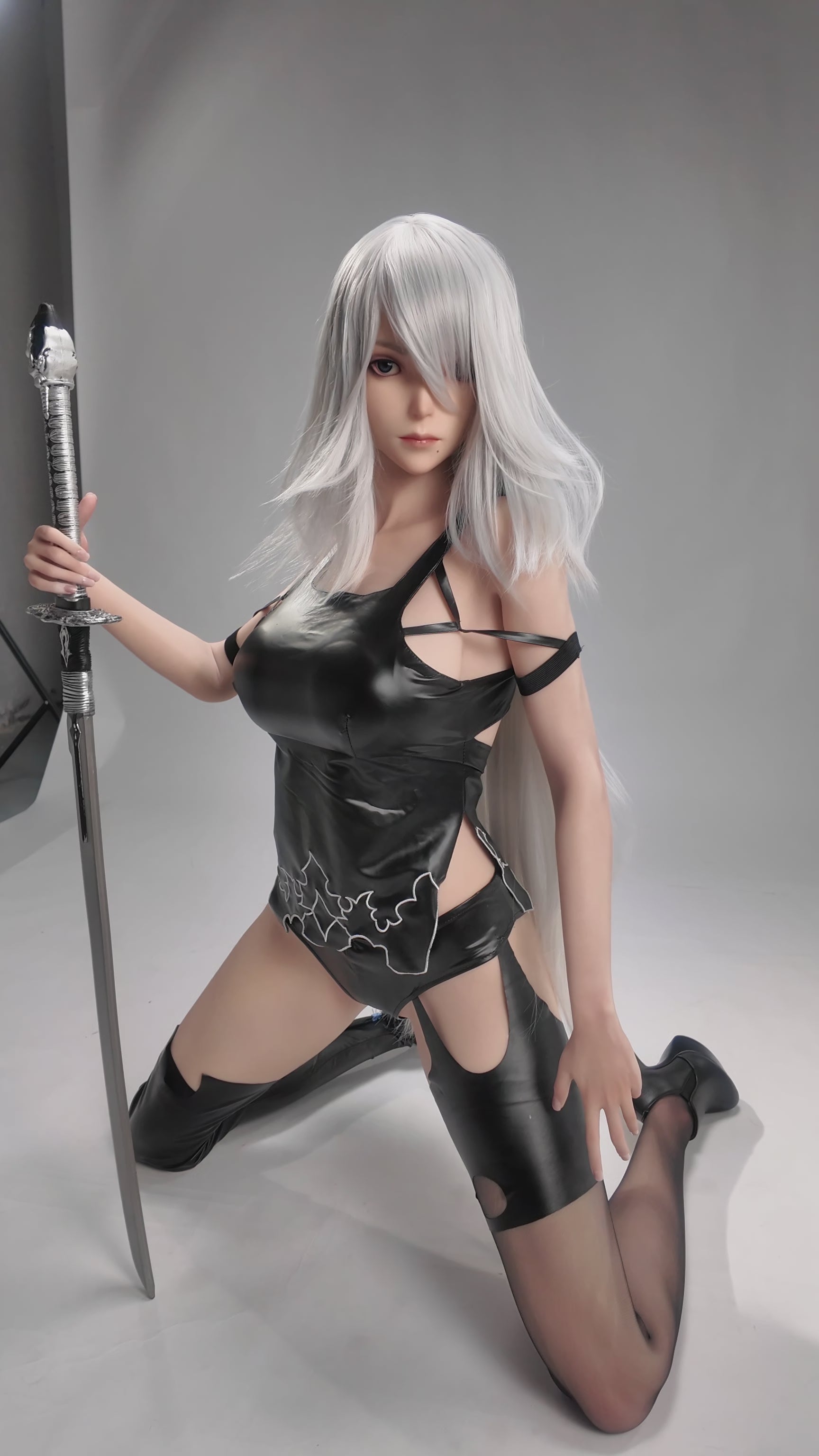 Yorha A2 muñeca sexual (Game Lady 171cm E-CUP No.18-2 Silicona)