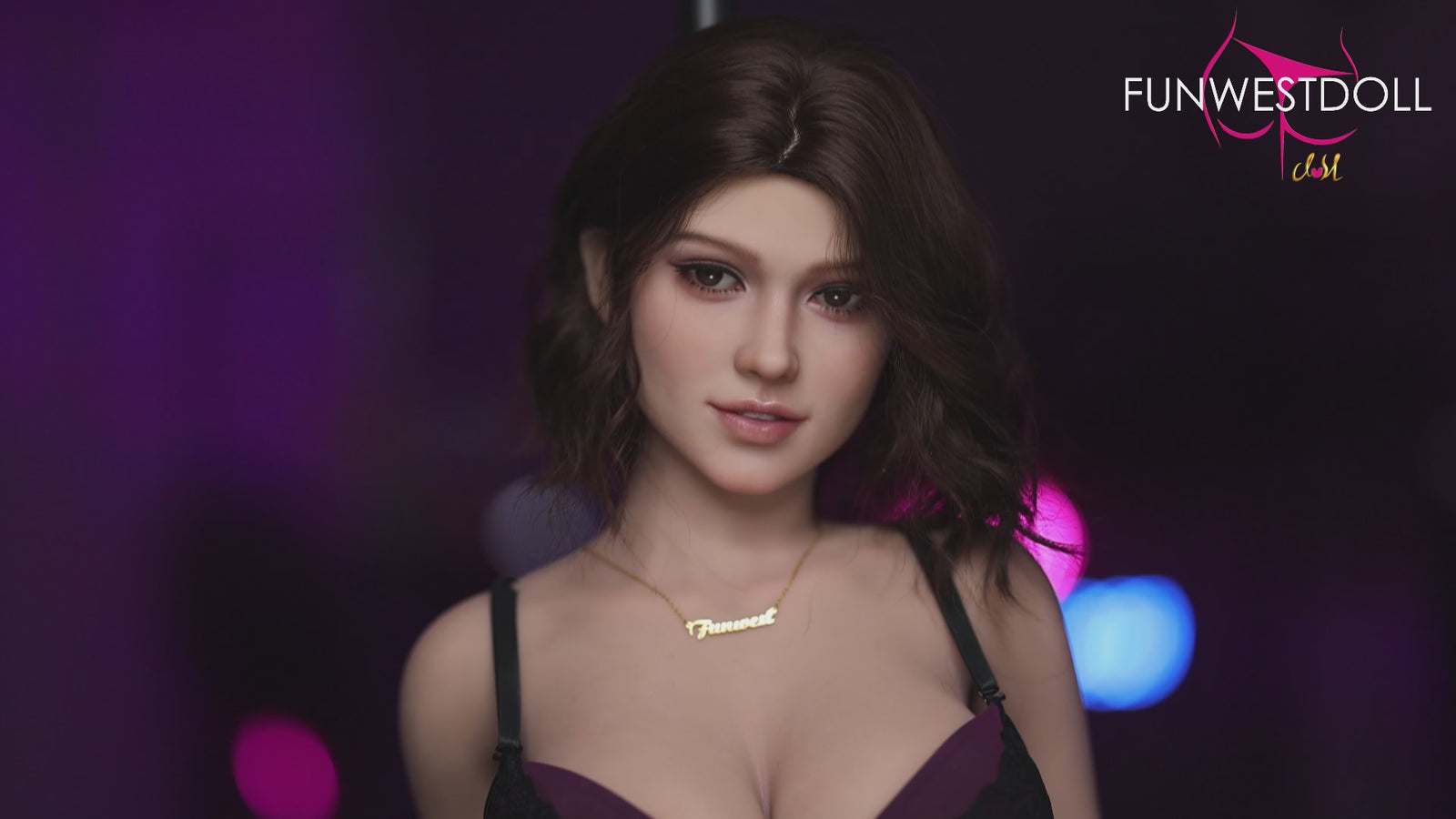 Rosa muñeca sexual (FunWest Doll 162 cm Copa F #043 TPE)