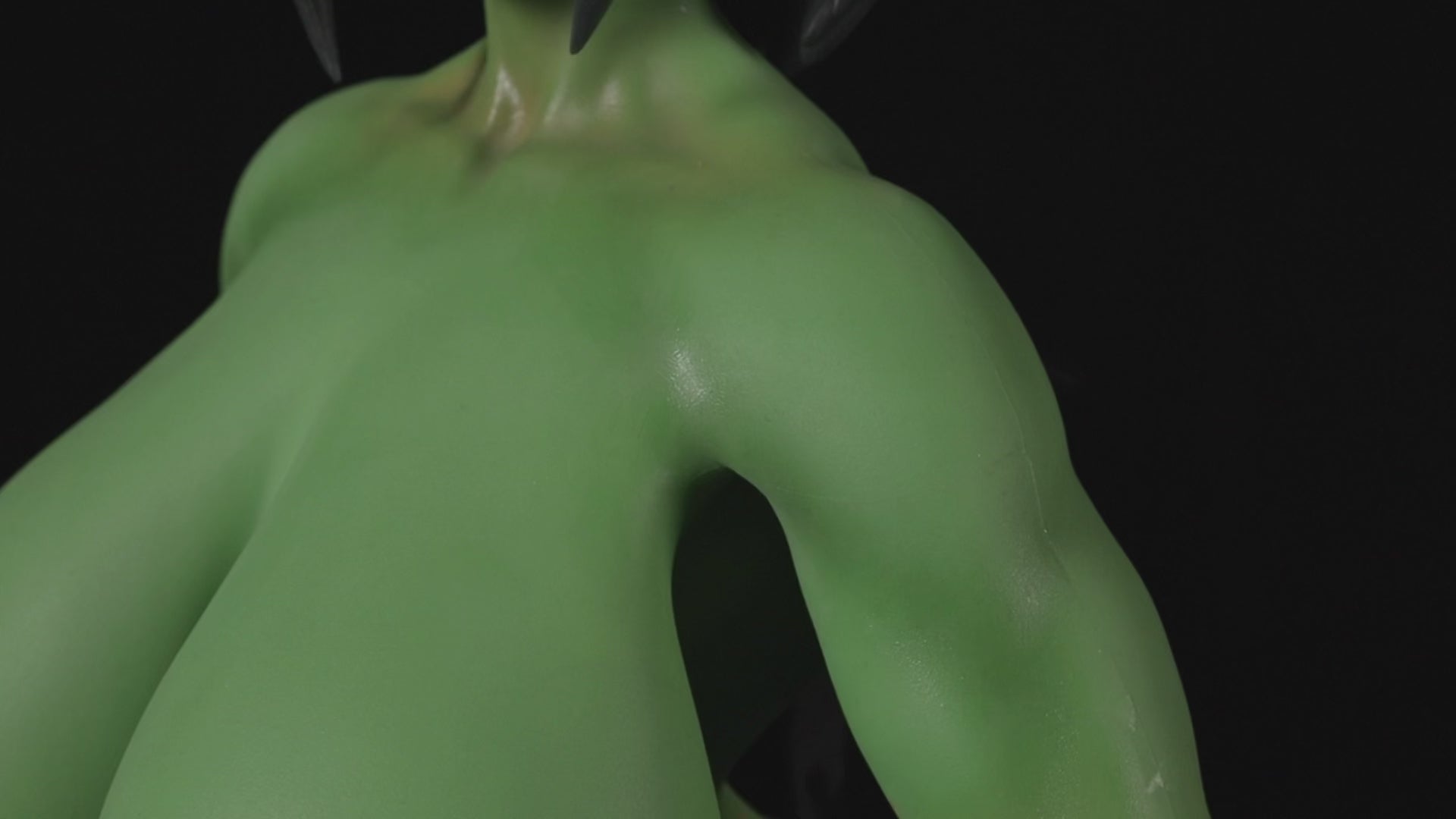Zarga orco muñeca sexual (Climax Doll Mini silicona en V-Cup de 70 cm)