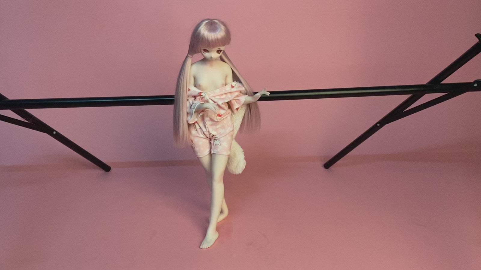Salida muñeca sexual (Climax Doll Mini copa A de 55 cm de silicona)