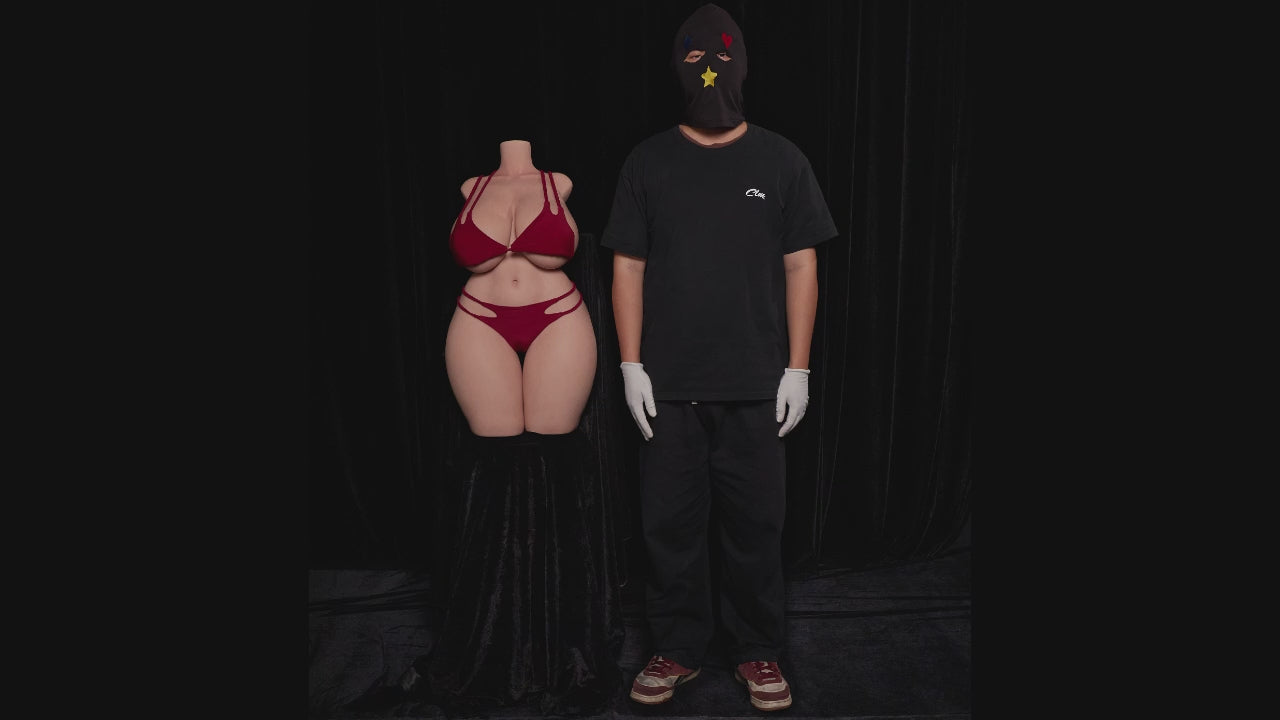 BBW tronco muñeca sexual (Climax Doll ULW 80 cm K-cup Silicona)