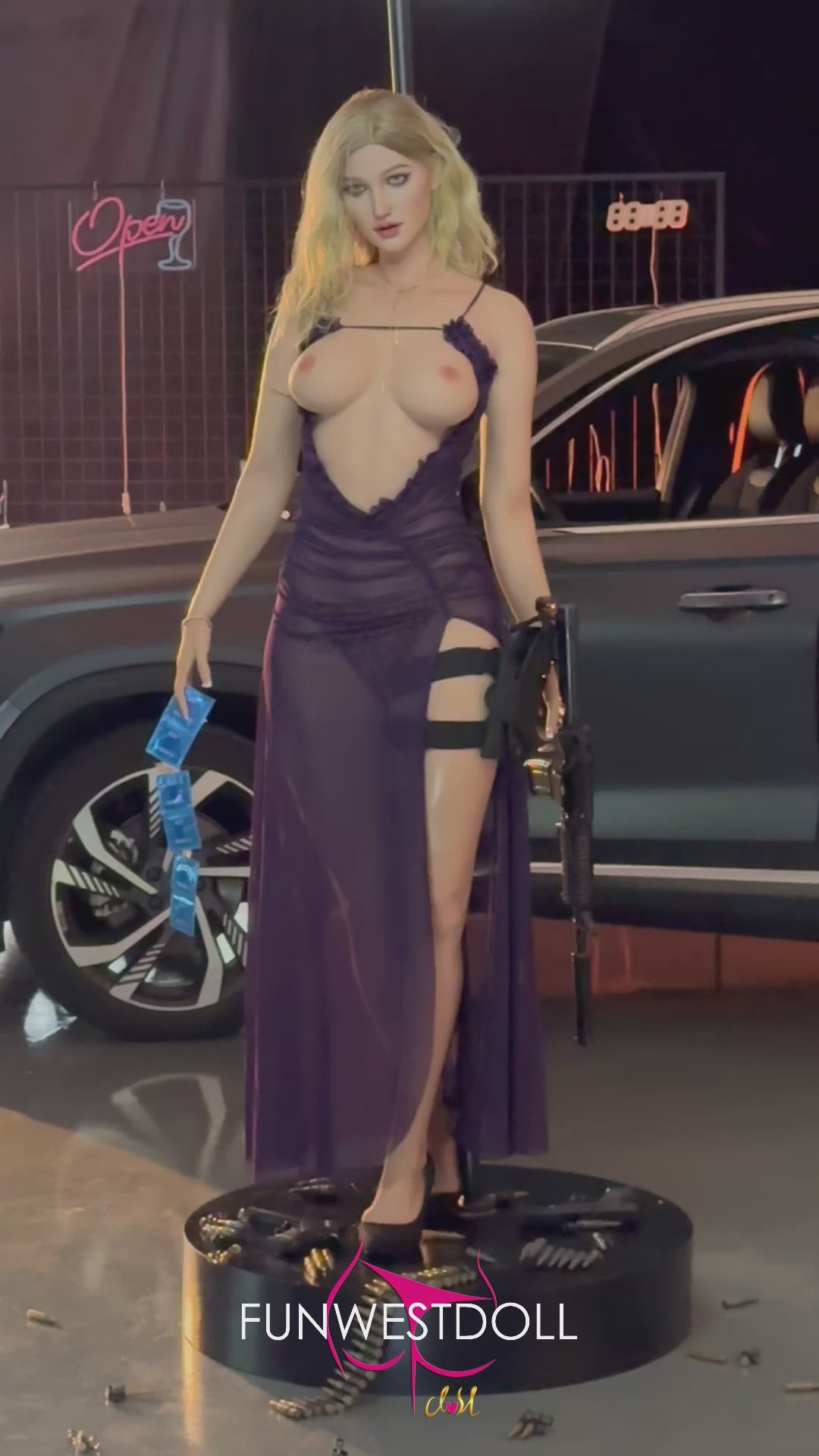 Skylar muñeca sexual (FunWest Doll Copa D de 168 cm #044S RST Silicona)