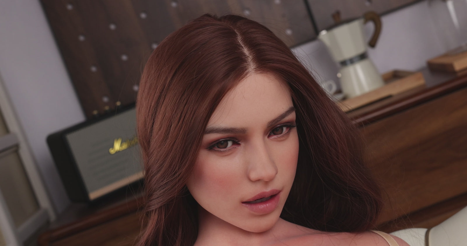 Mirella Torso muñeca sexual (FanReal Doll 109 cm copa F silicona)