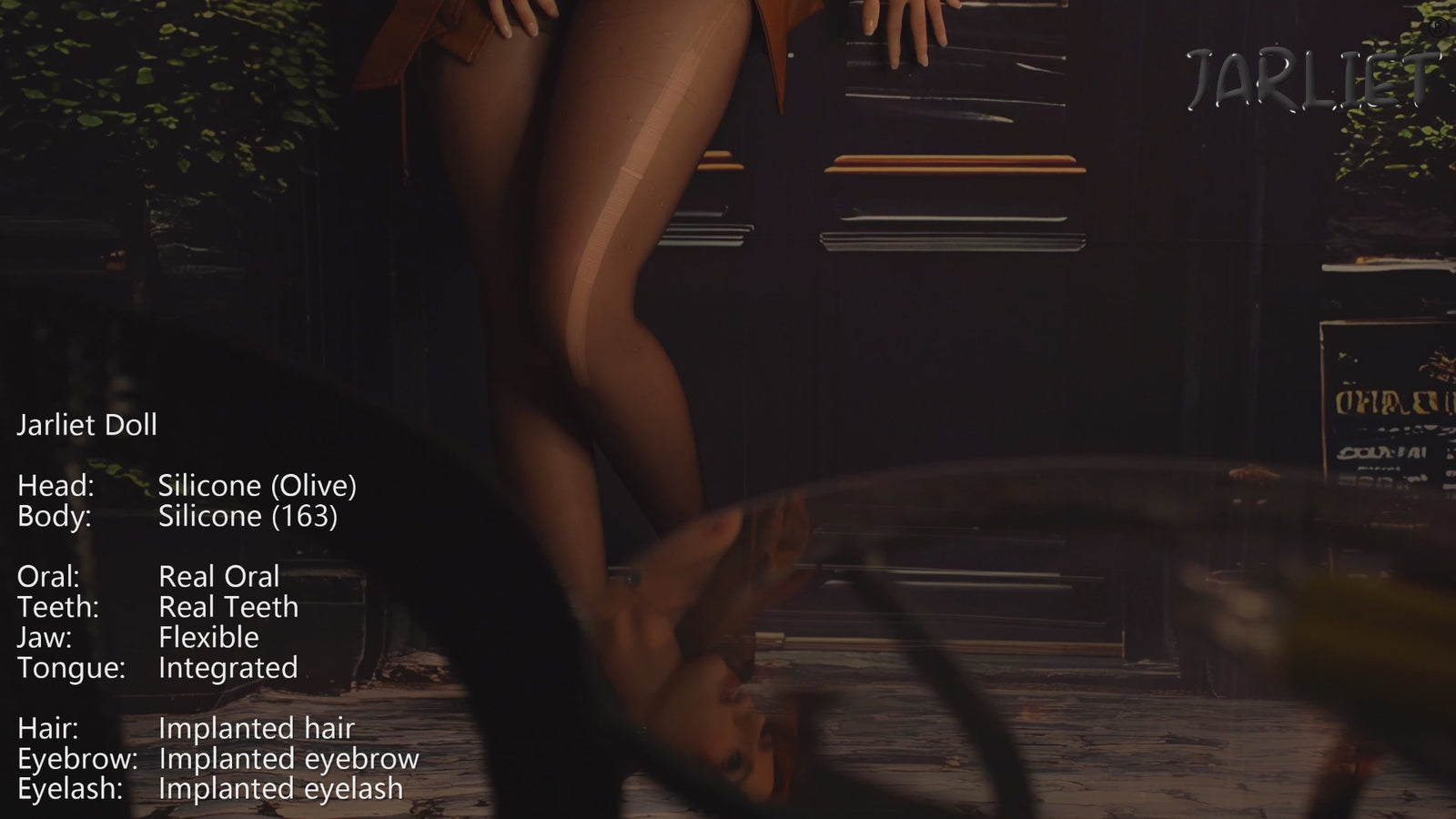 oliva muñeca sexual (Jarliet 163 cm D-Cup de silicona)