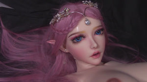 Takano Rie muñeca sexual (Elsa Babe 150 cm HB024 Silicona)