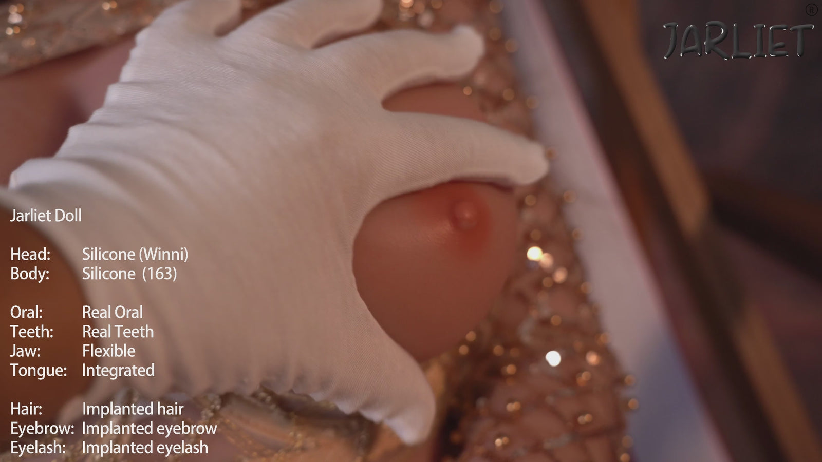 Winnie muñeca sexual (Jarliet 152 cm D-Cup de silicona)