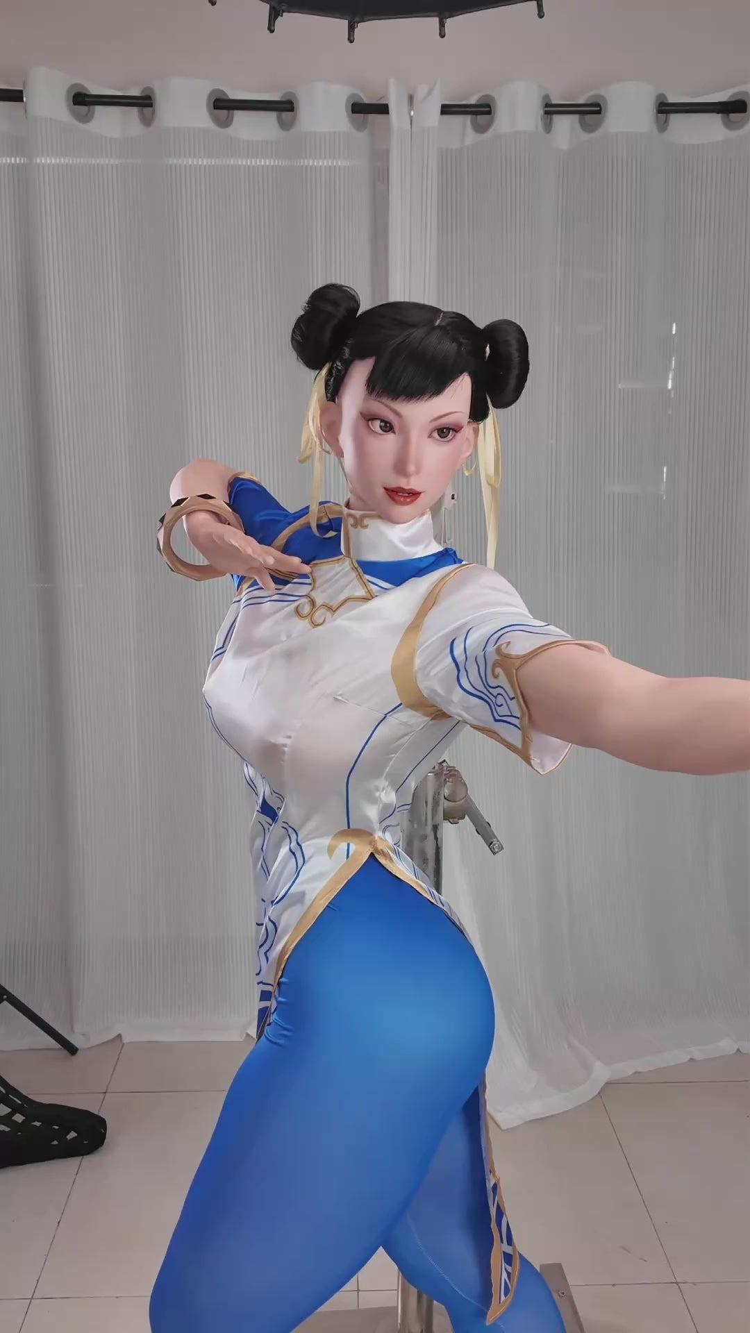 Chun Li muñeca sexual (Game Lady 169 cm F-Cup No.47-1 Silicona)
