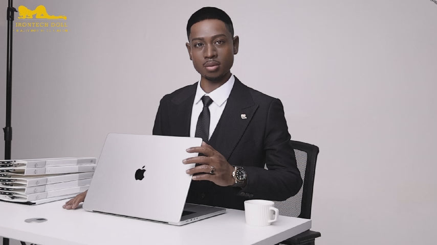 James Hombre muñeca sexual (Irontech Doll 170cm M8 Silicona)