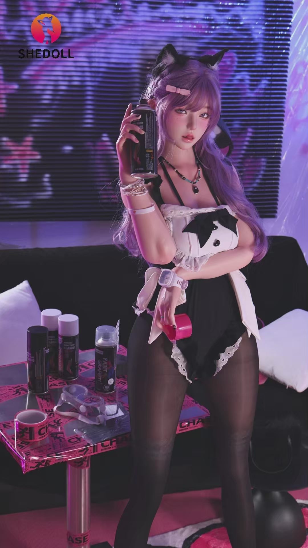 Jazmín muñeca sexual (SHEDOLL 168 cm D-Cup #SH180 2.0 Silicona)