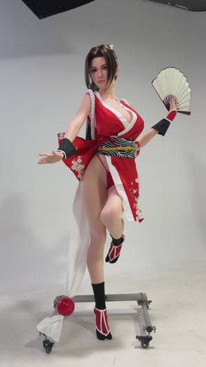 Mai Shiranui muñeca sexual (Game Lady 165 cm G-CUP No.28 Silicona)