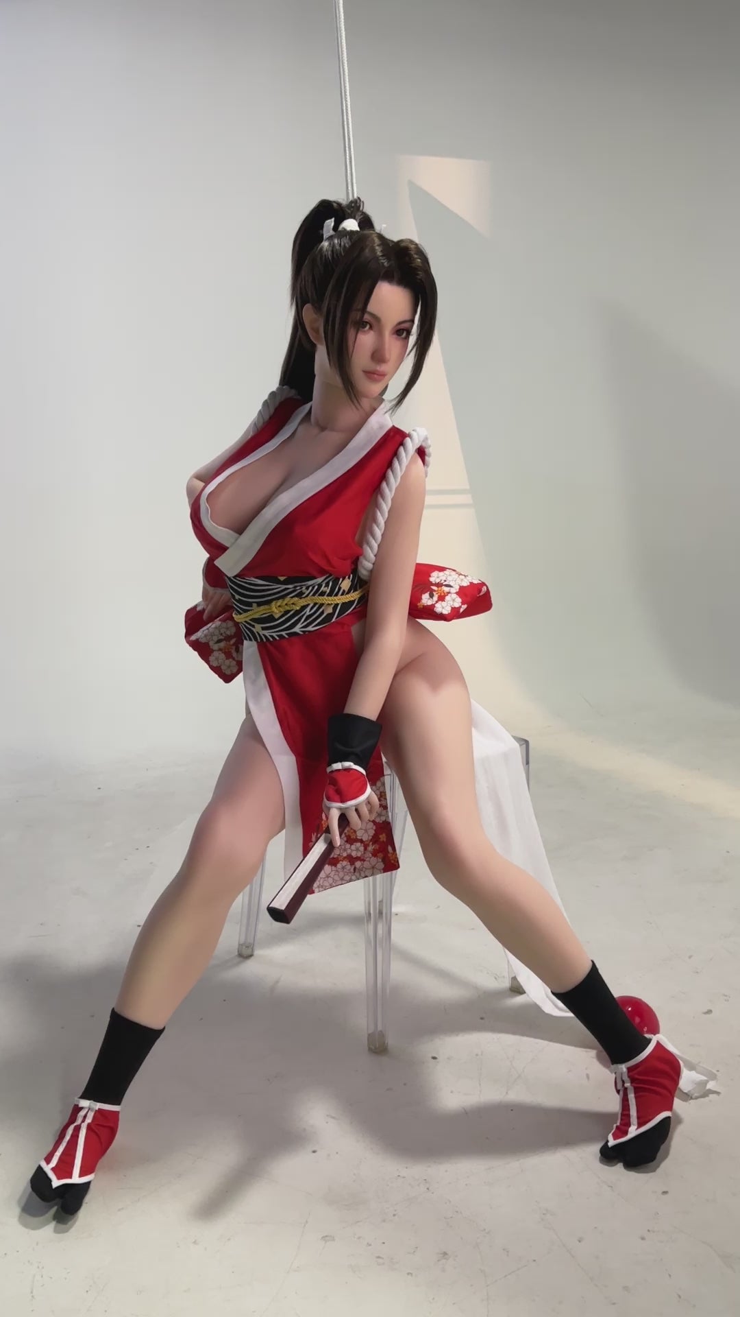Mai Shiranui muñeca sexual (Game Lady 165 cm G-Cup No.28 Silicona)