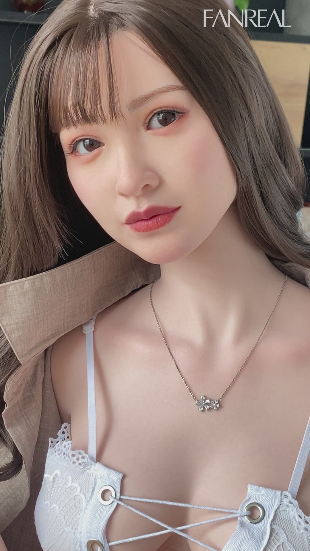 Josie muñeca sexual (FanReal Doll Silicona C-Cup de 162 cm)