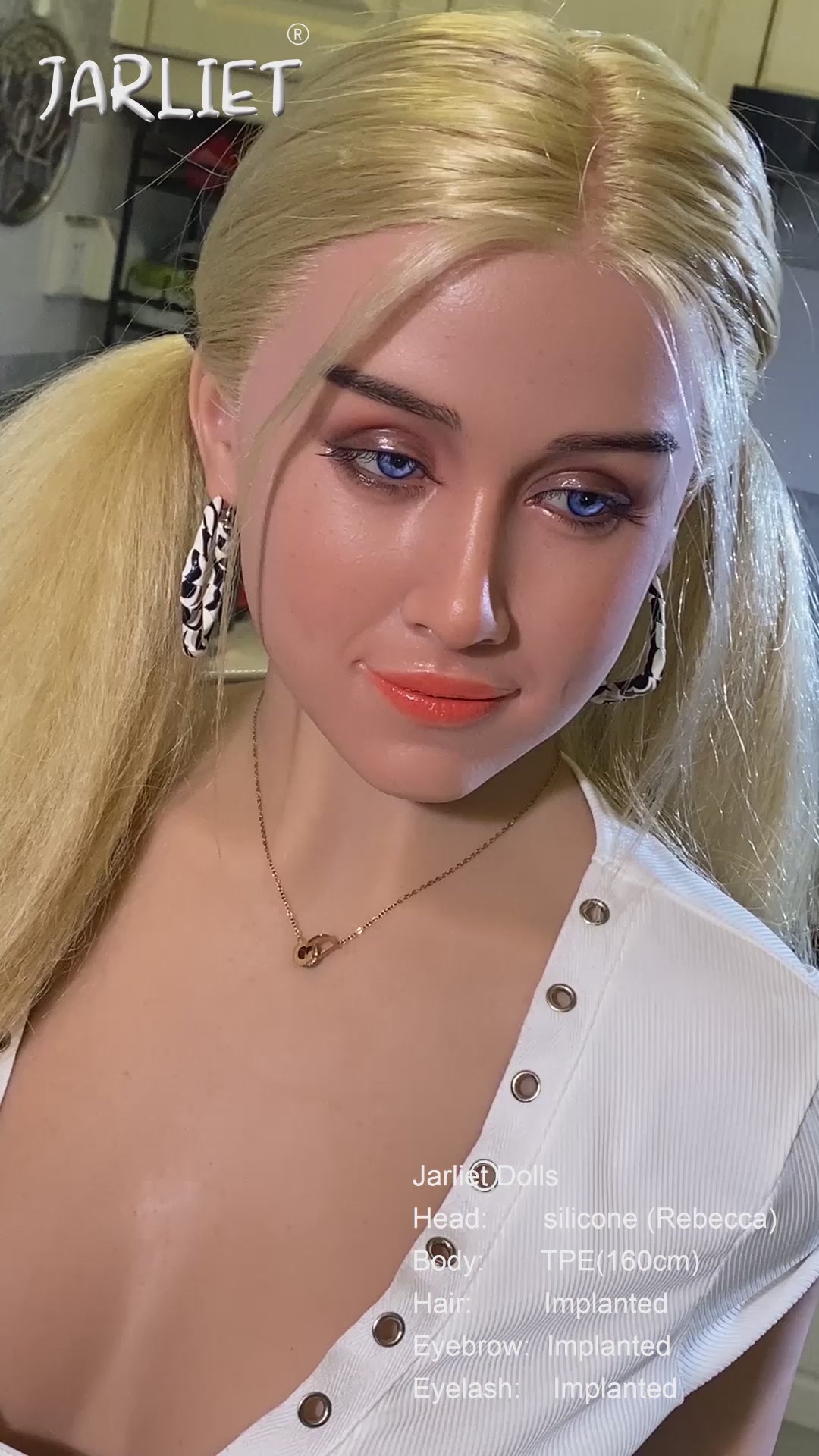rebeca muñeca sexual (Jarliet Copa C de 160 cm TPE+Silicona) (Copia)