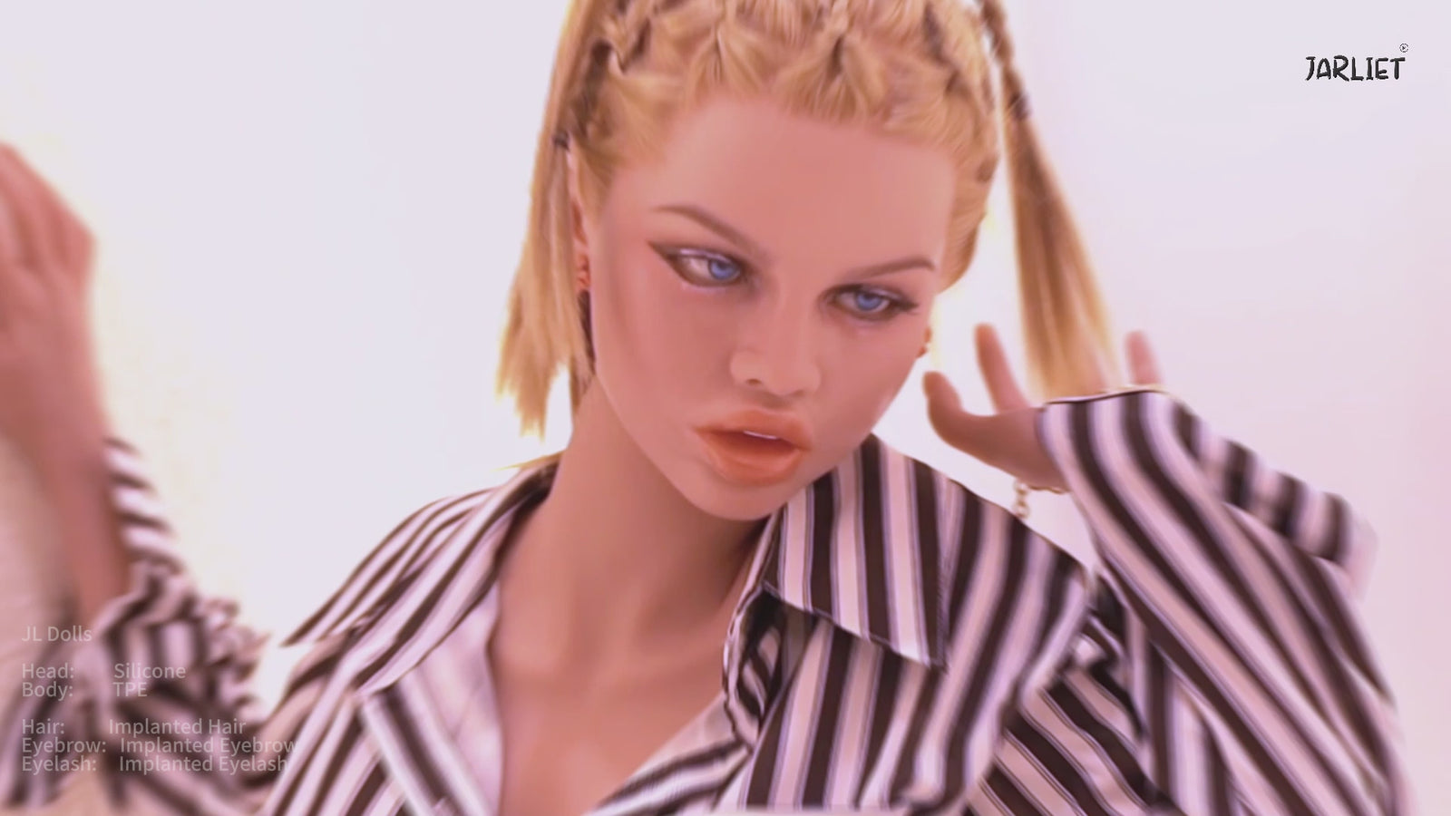mejor amiga muñeca sexual (Jarliet 148cm E-Cup TPE+Silicona)