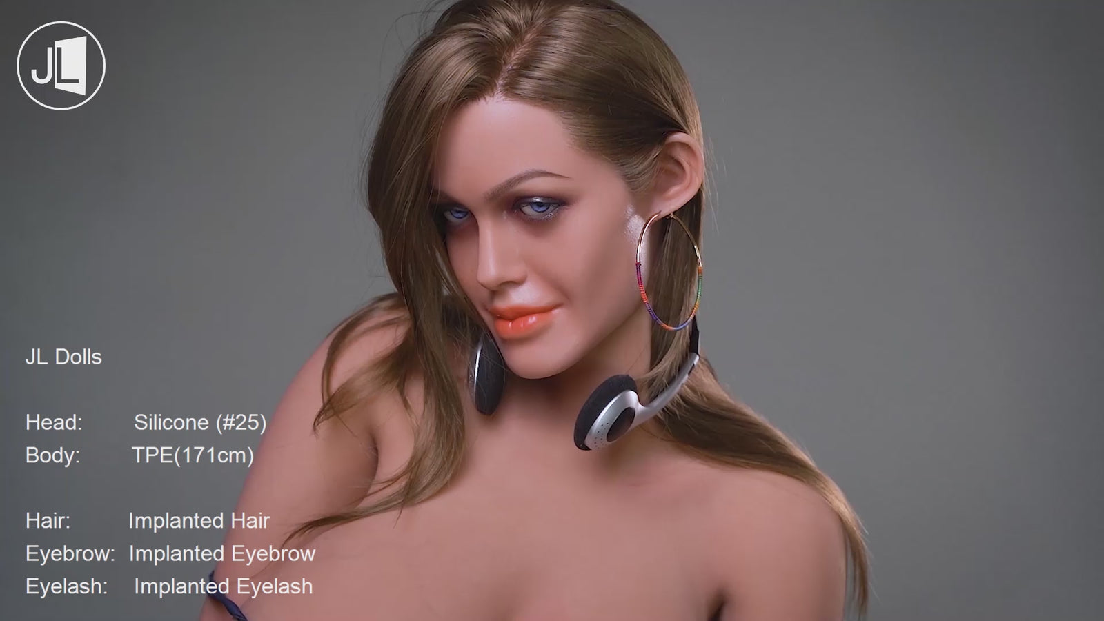 gina muñeca sexual (Jarliet 171cm Copa M TPE+Silicona)