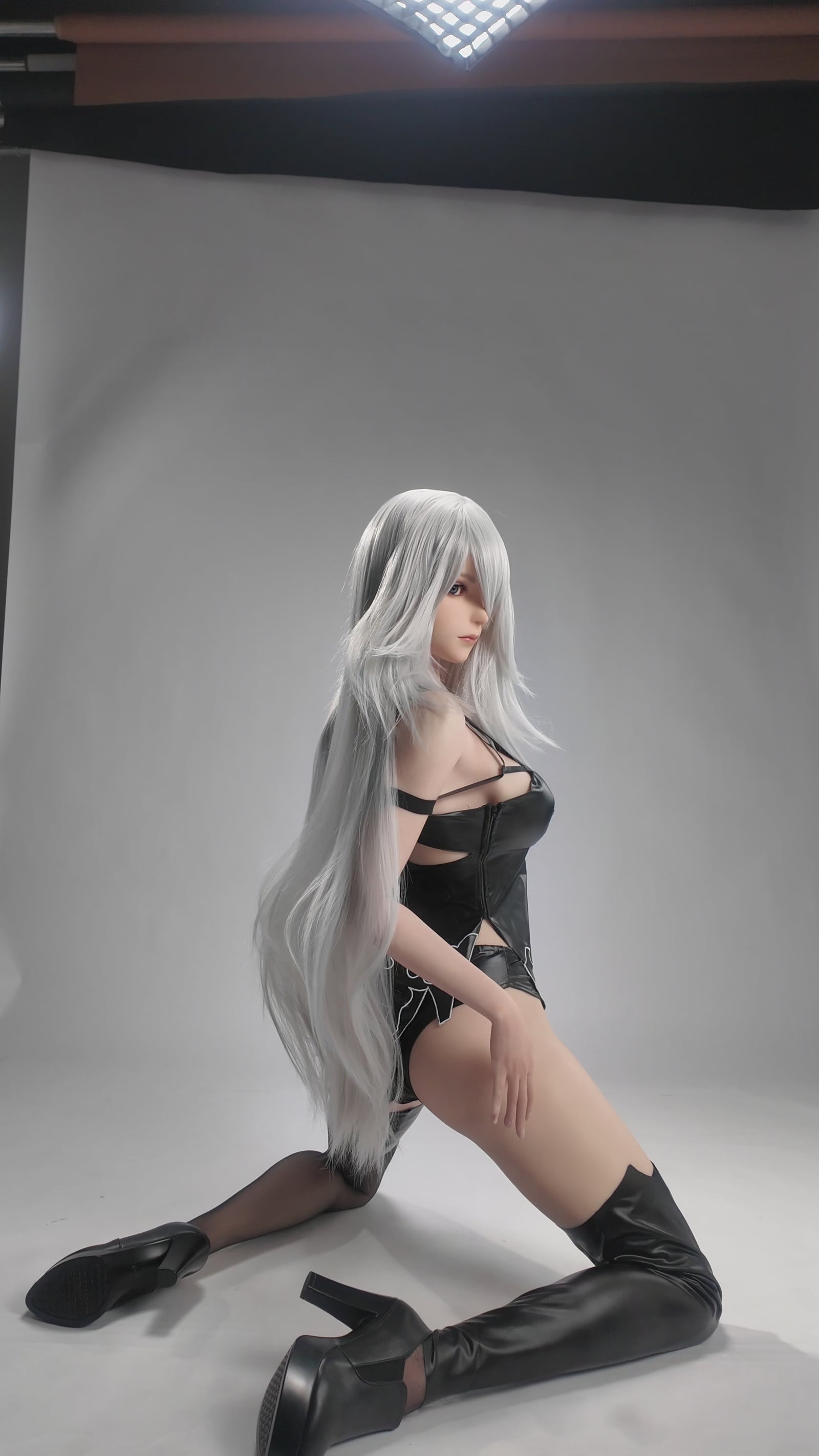 yorha a2 muñeca sexual (Game Lady 171 cm E-Cup No.18-2 Silicona)