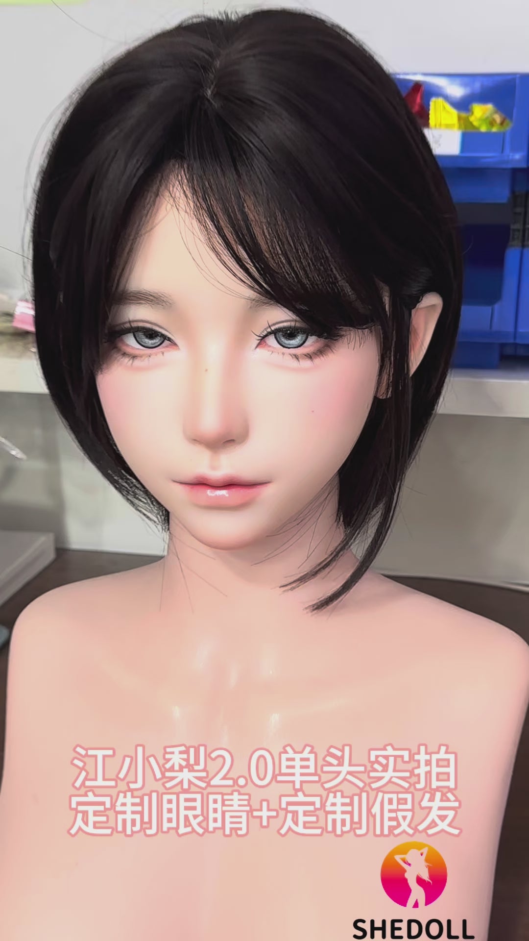 Lina muñeca sexual (SHEDOLL 152 cm Copa A #SH200 2.0 Silicona)
