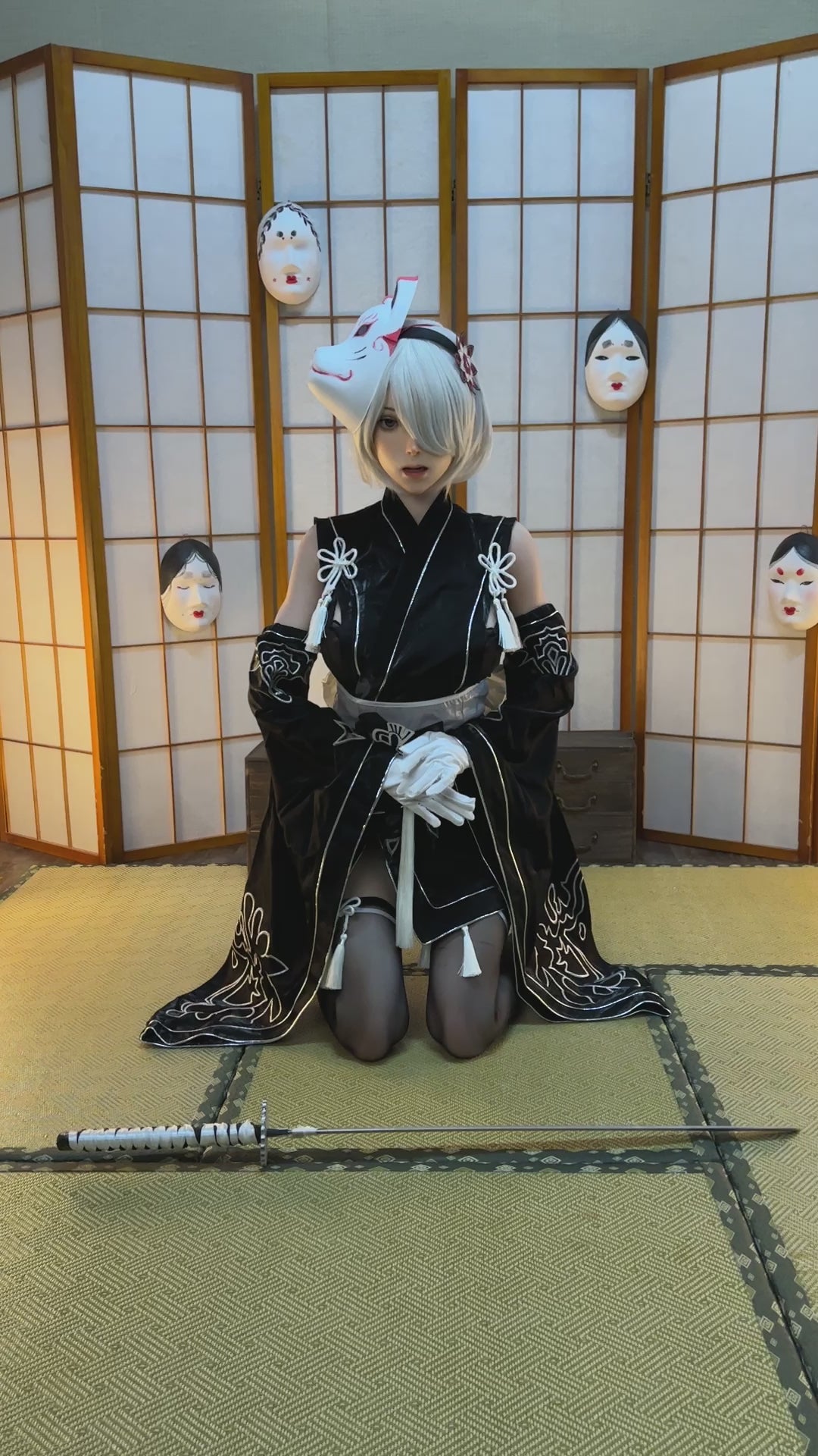 Yorha 2B muñeca sexual (Game Lady 171cm E-Kupa No.24 Silicona)