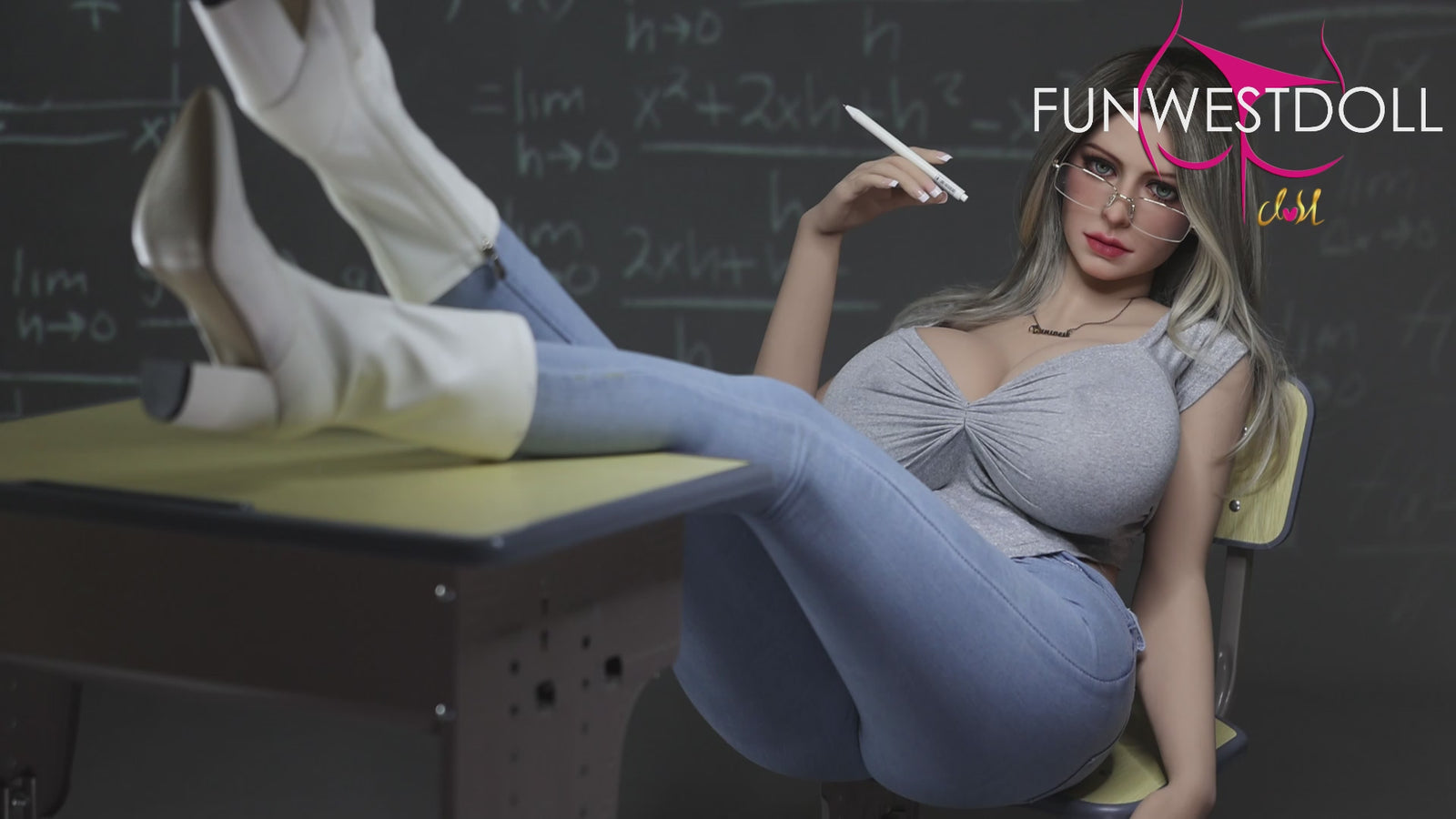 zoey muñeca sexual (FunWest Doll 165 cm Copa K #034 TPE)