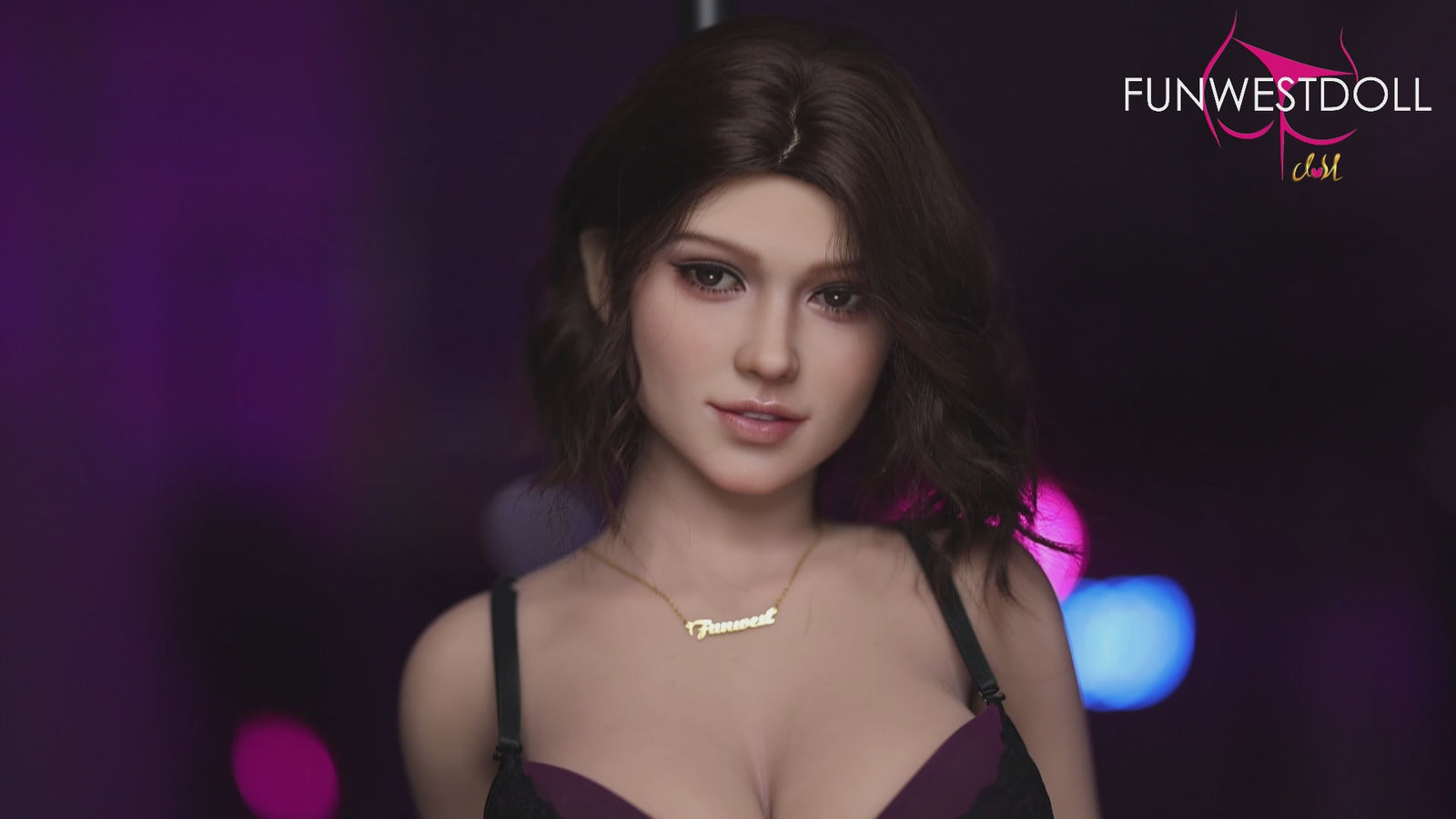 Rosa muñeca sexual (FunWest Doll 162 cm Copa F #043 TPE)