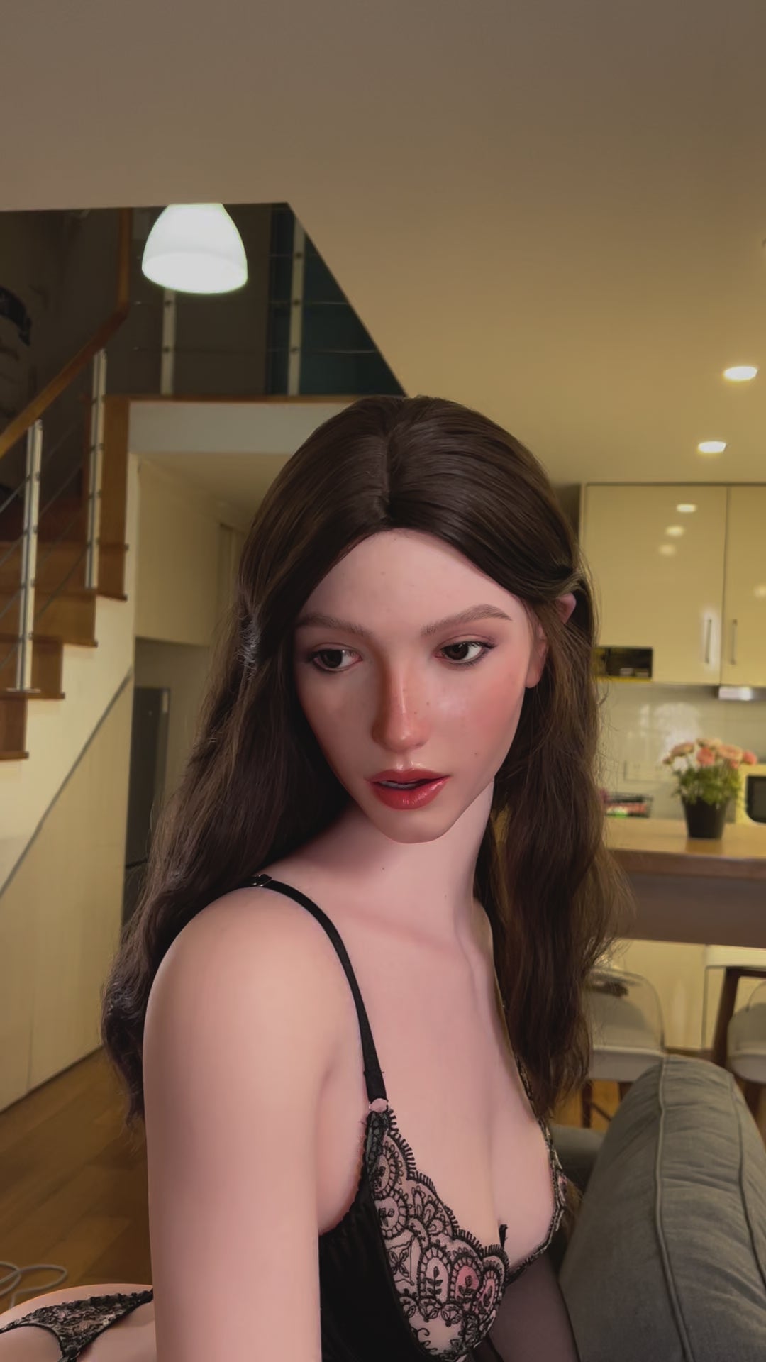 Poppy muñeca sexual (Zelex 171cm Copa C ZXE215-W1 SLE Silicona)