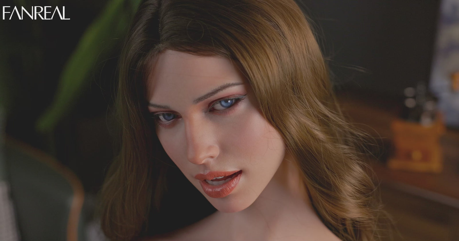 della torso muñeca sexual (FanReal Doll Copa G de silicona de 95 cm)