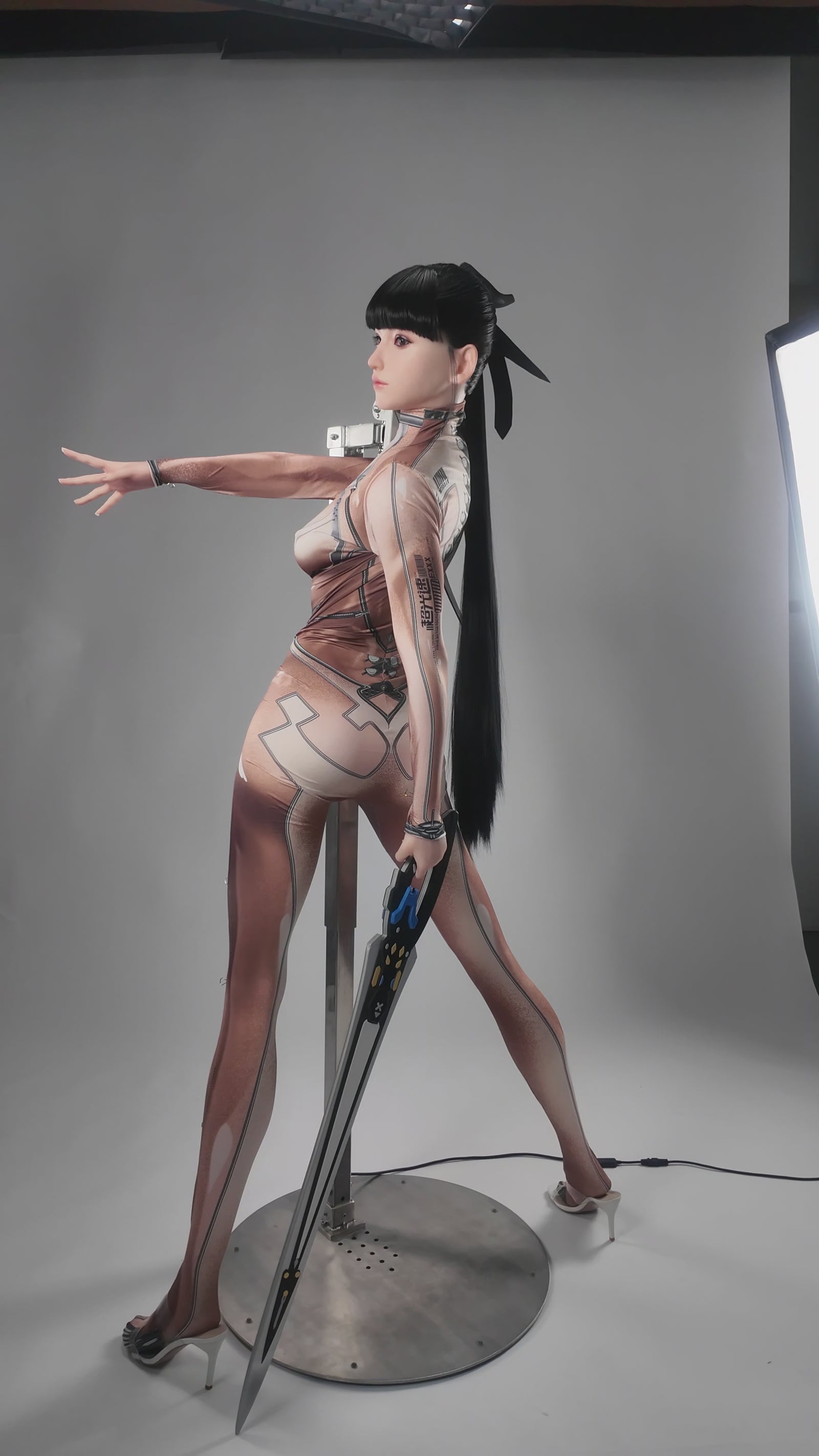 Víspera muñeca sexual (Game Lady 170 cm B-Cup No.34-1 Silicona)