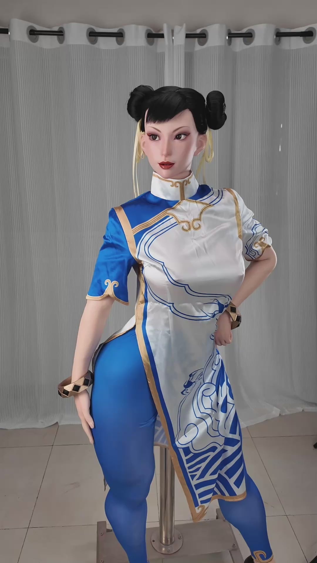 Chun Li muñeca sexual (Game Lady 169 cm F-Cup No.47-1 Silicona)