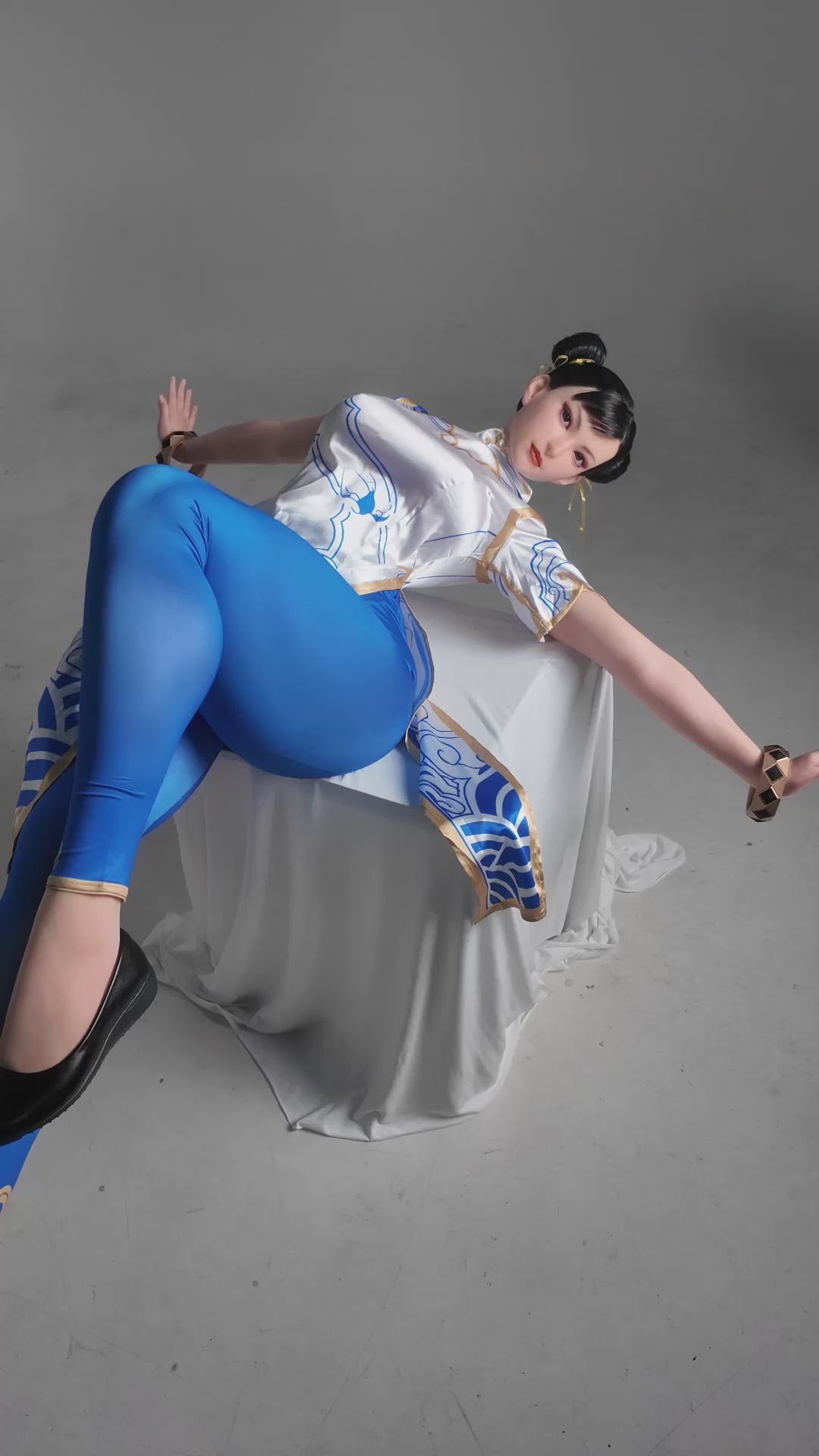 Chun Li muñeca sexual (Game Lady 169 cm F-Cup No.33-1 Silicona)