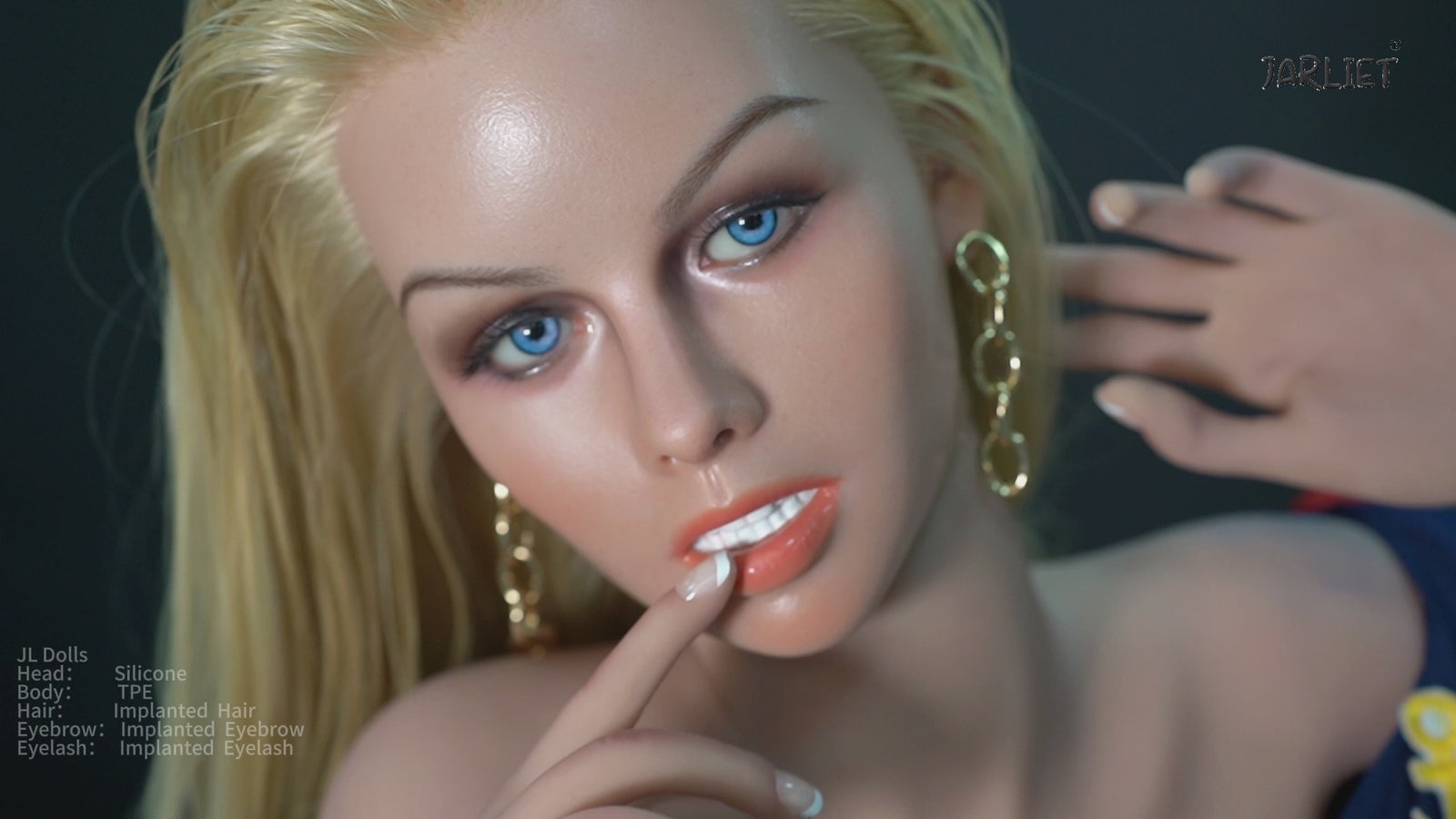 blanca muñeca sexual (Jarliet 148cm E-Cup TPE+Silicona)