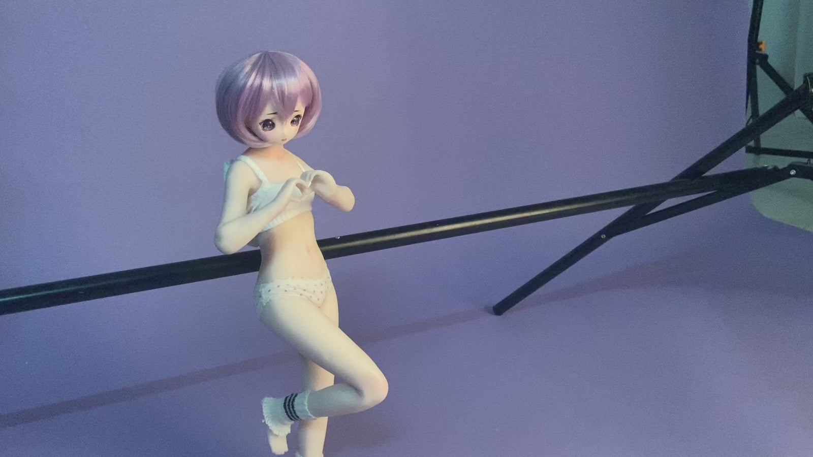 Eudora muñeca sexual (Climax Doll Mini copa A de 55 cm de silicona)