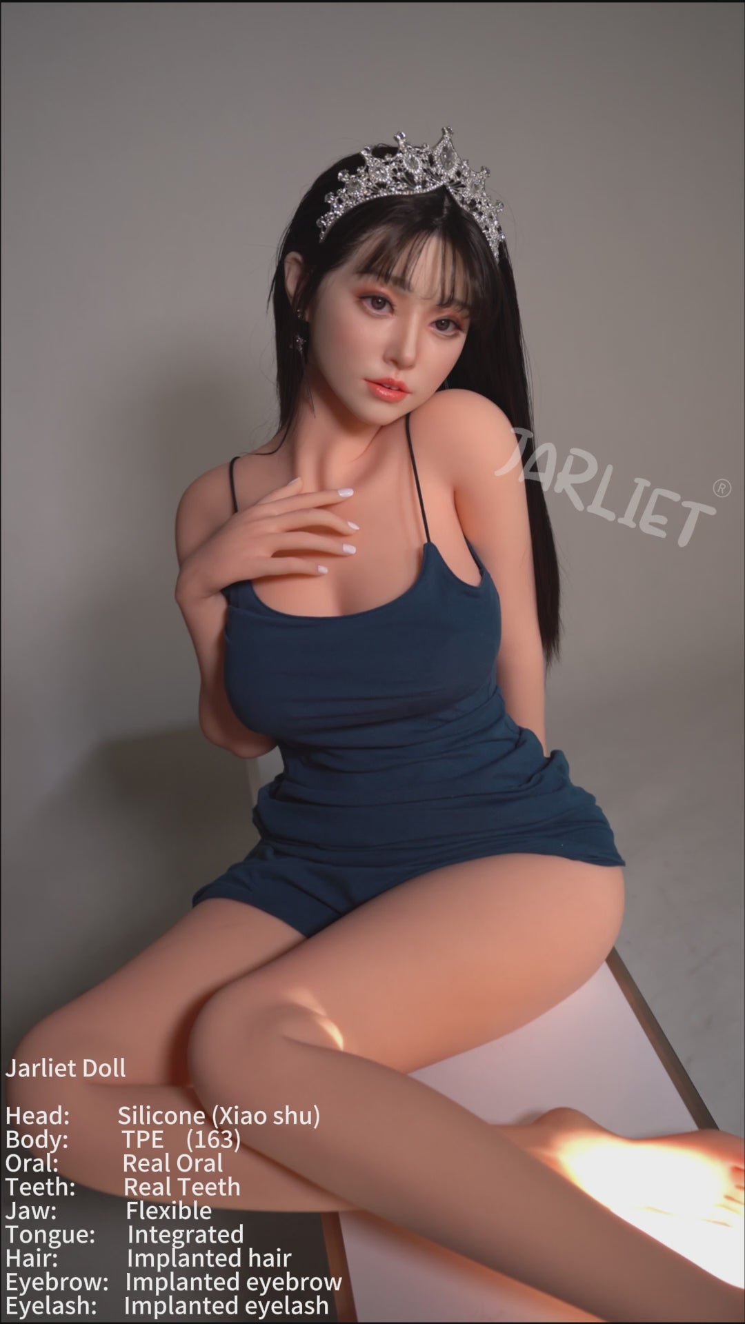 Xiao Shu muñeca sexual (Jarliet 163 cm C-CUP TPE+Silicona)