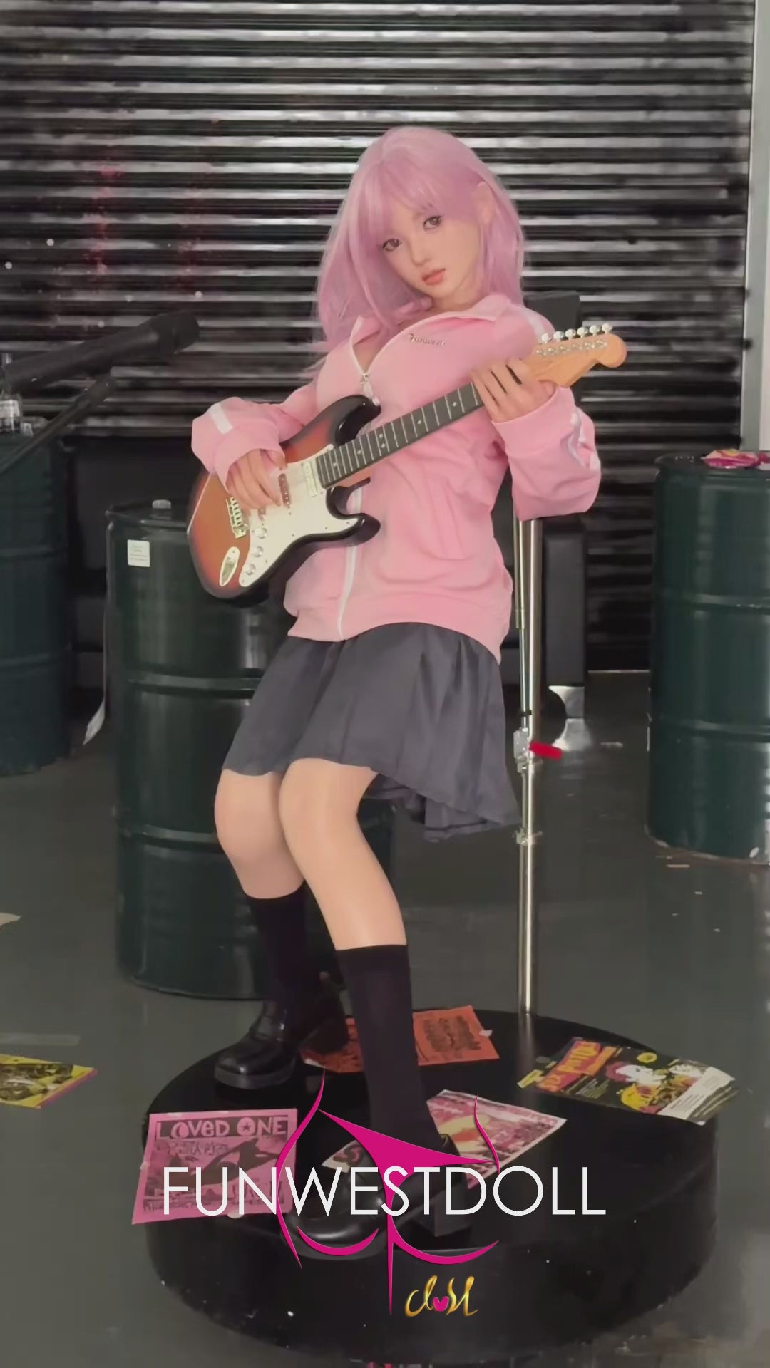 nika muñeca sexual (FunWest Doll Copa D de 152 cm #053S RST Silicona)